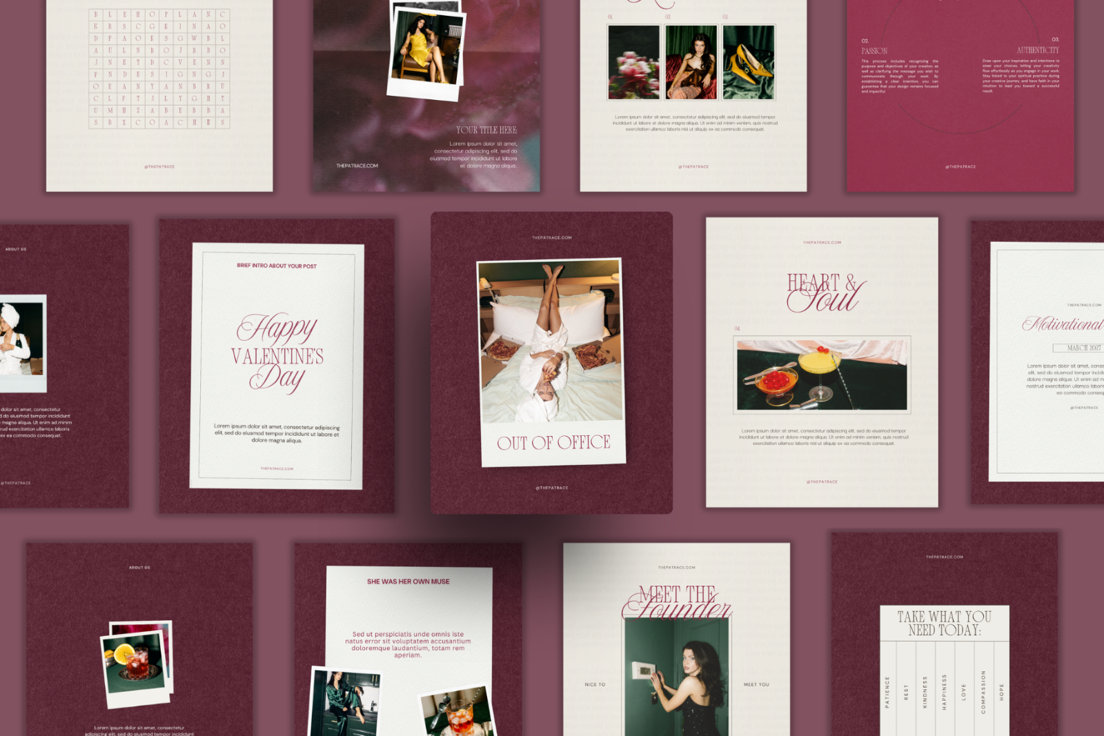 DEAR MUSE Canva Instagram Templates — image 3