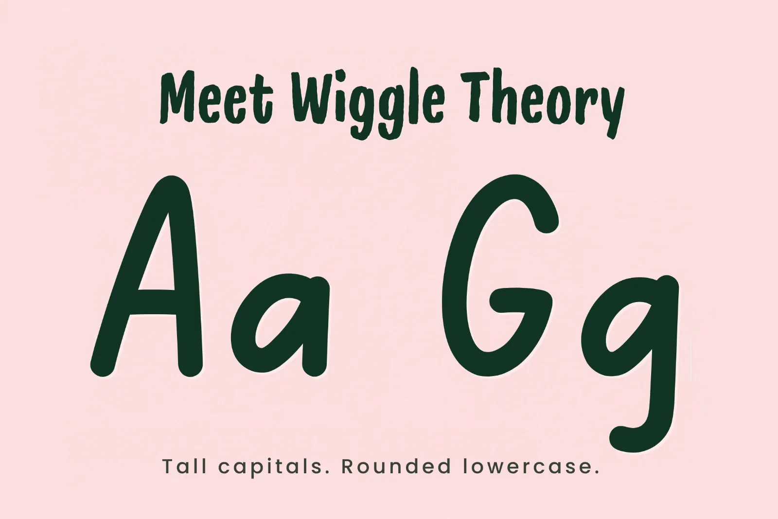 Wiggle Theory - Font with Doodles, Playful Rounded Lettering — image 4