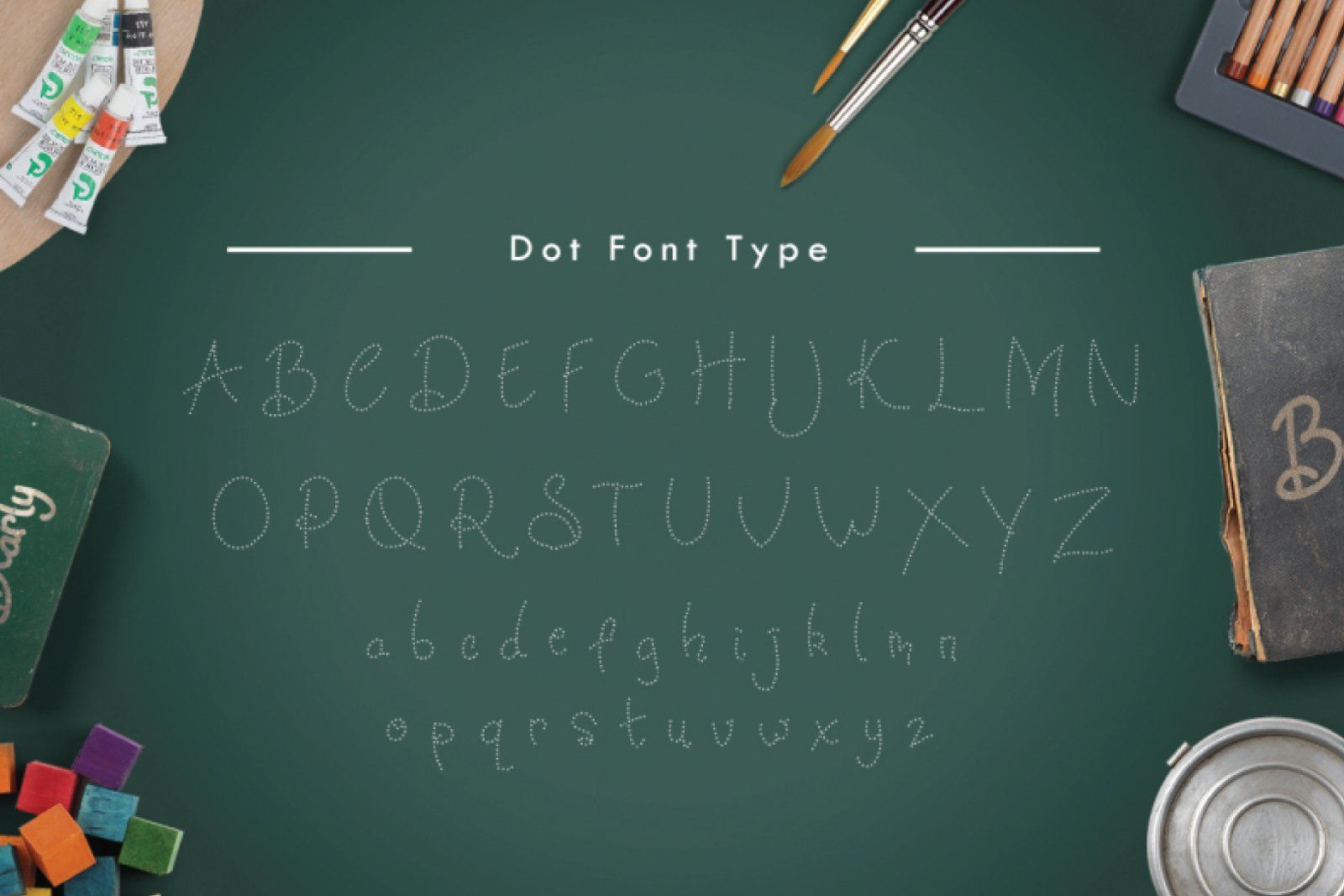 Bearley typeface handwritting font