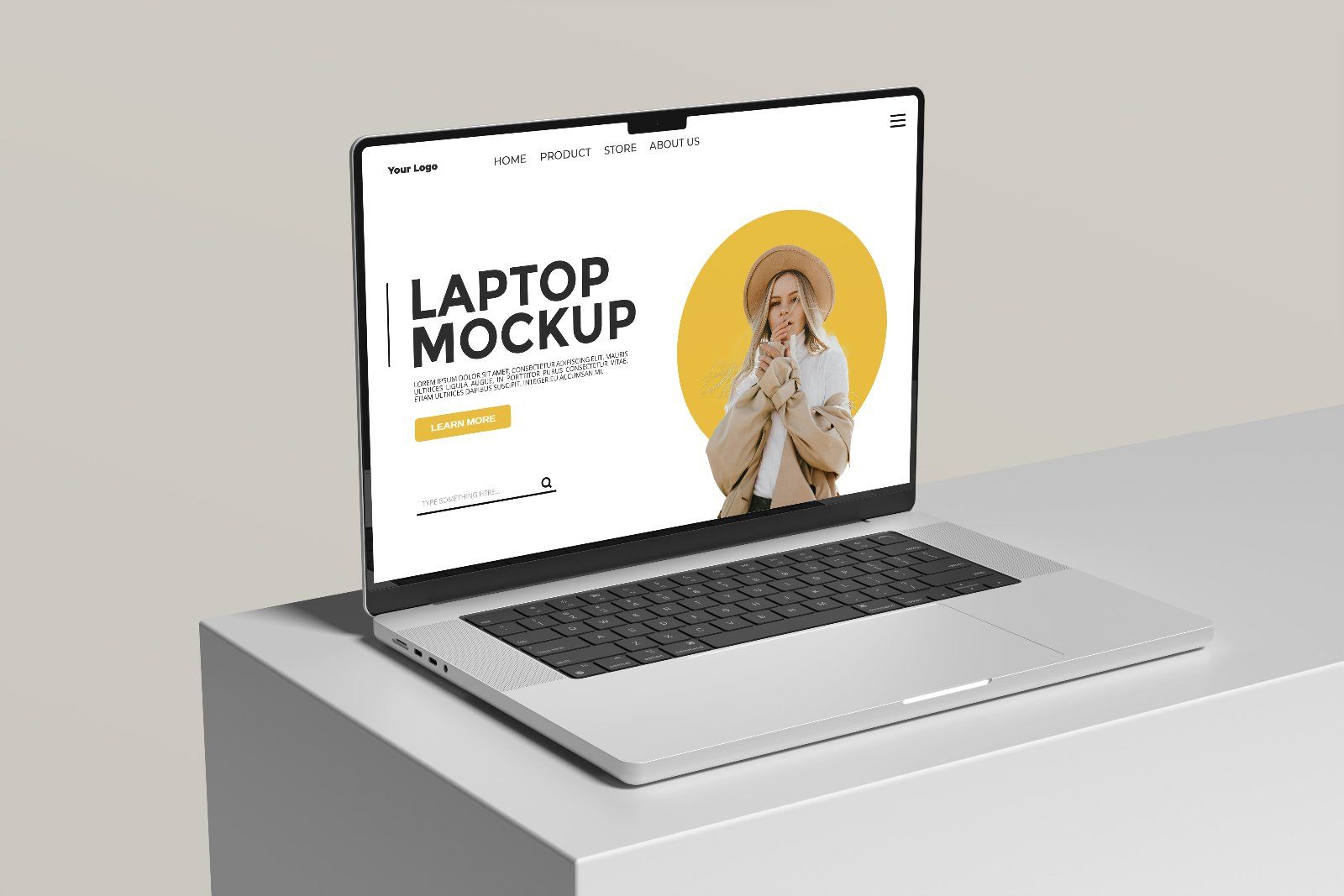 Laptop Mockup