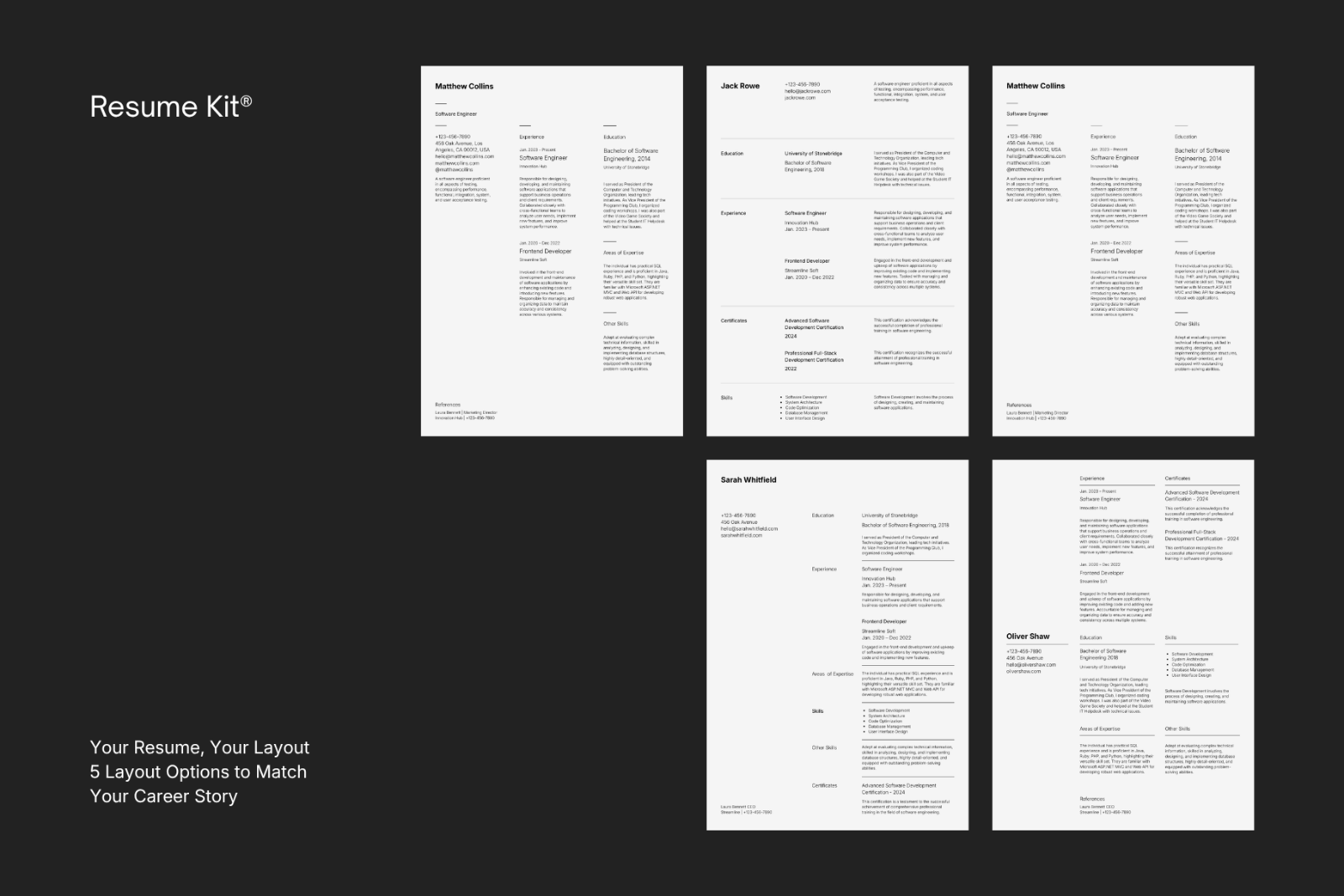Resume Kit | Canva Template — image 3