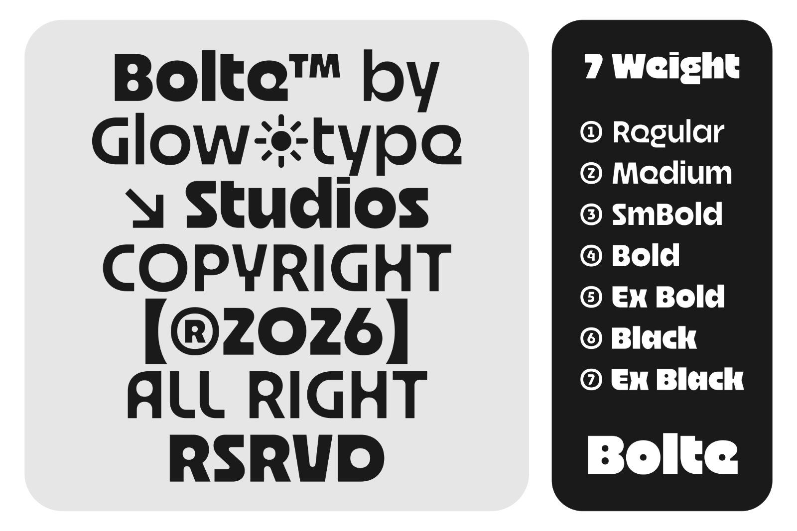 Bolte Sans