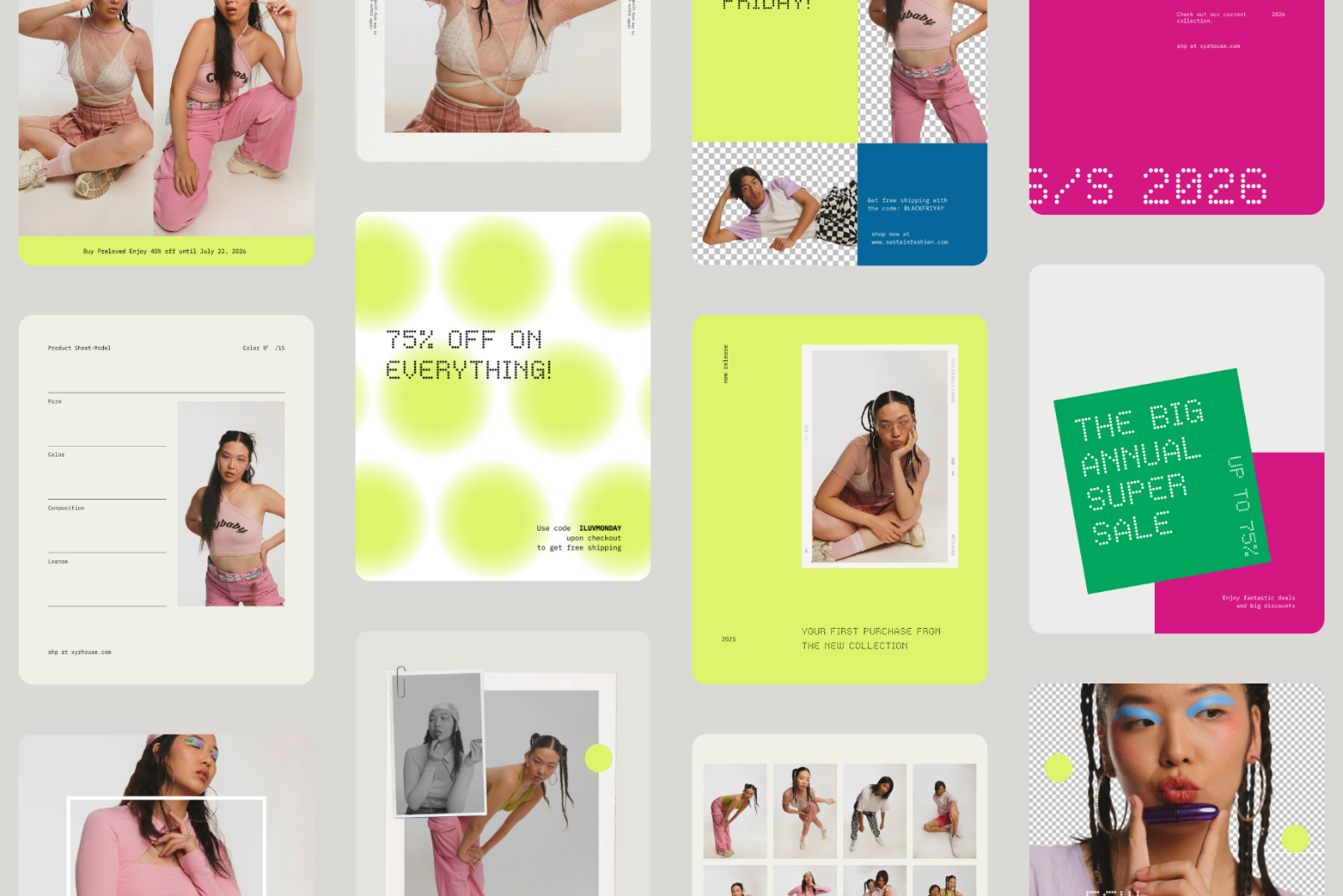Ailee Social Media Pack | Canva Template — image 3