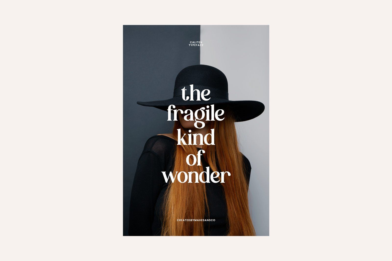 Caliten – Modern Inktrap Serif