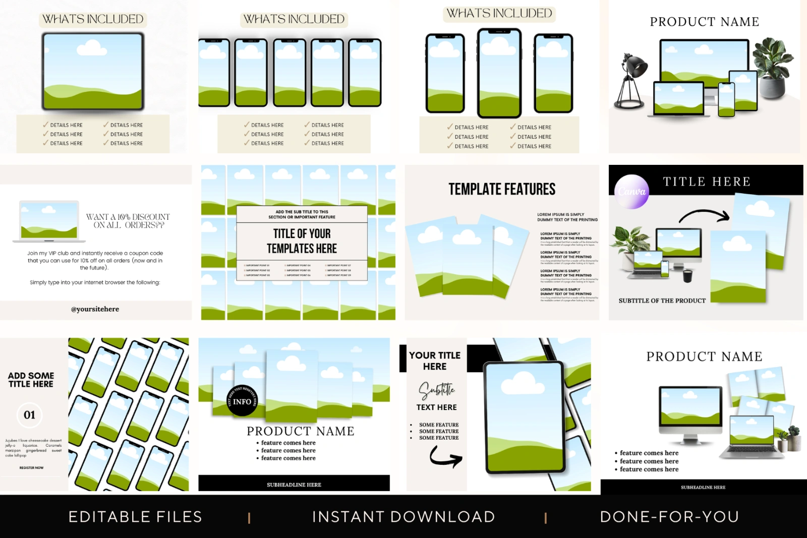 Digital Listing Mockup Templates — image 3