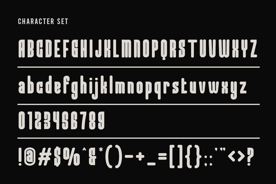 Trivon – Condensed Display Sans Serif Font — image 3