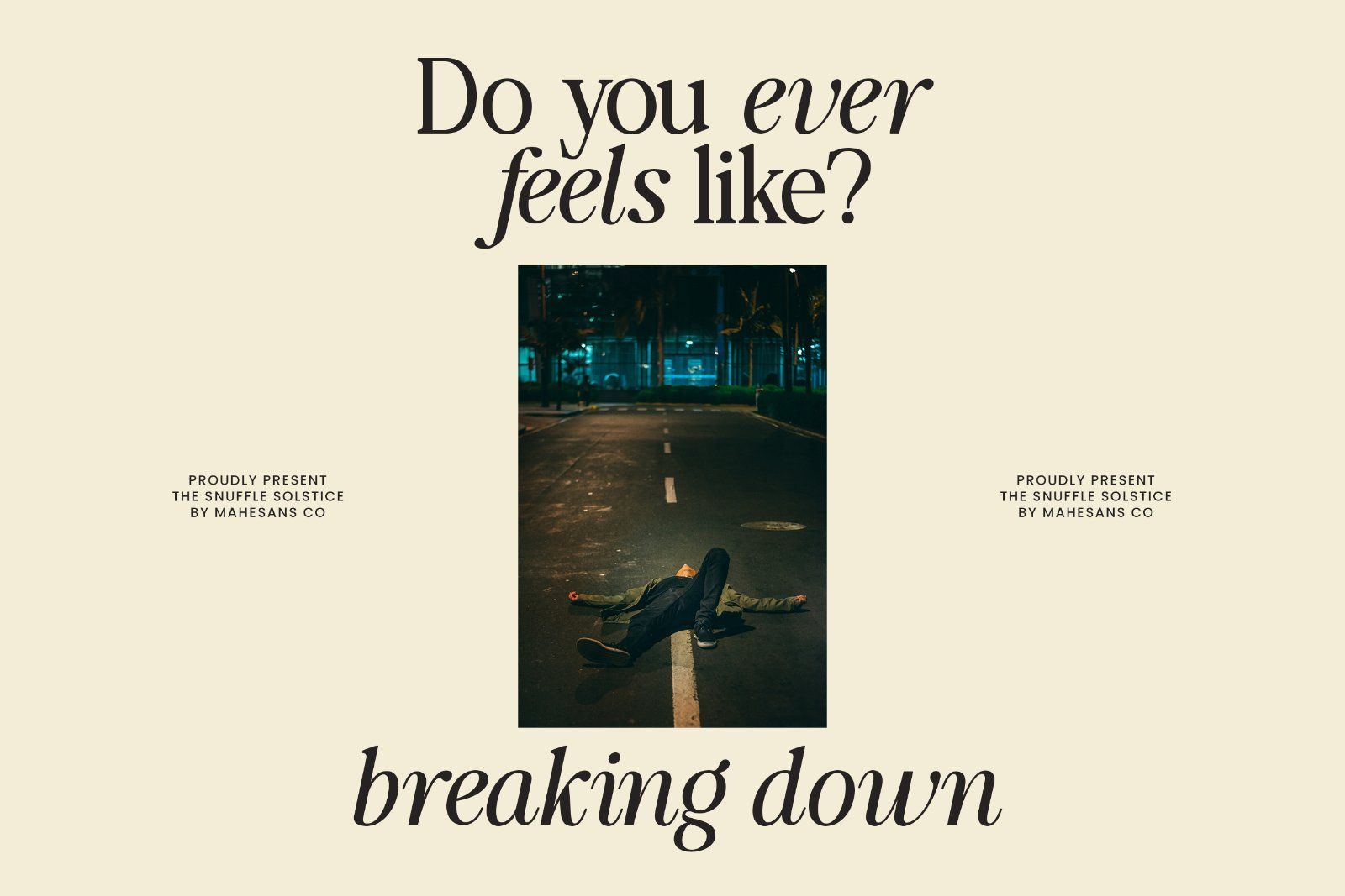 The Snuffle Solstice - Nostalgic Serif