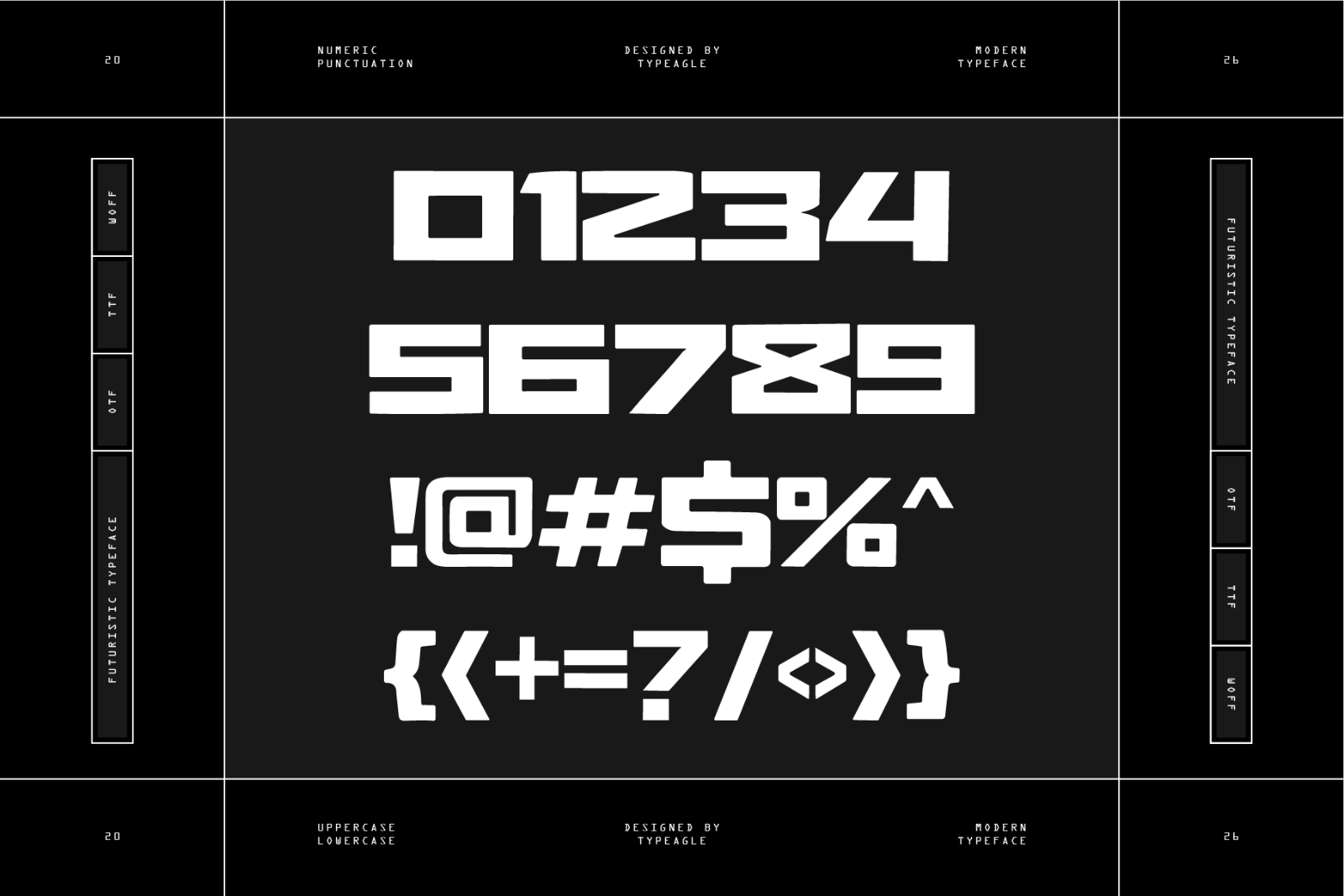 Nimbez - Futuristic Display Font — image 3