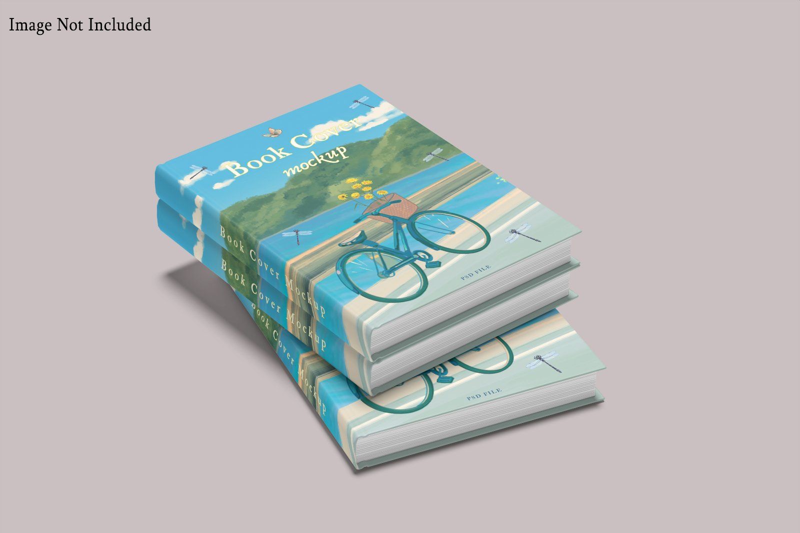 Hardcover Book Mockup — image 3