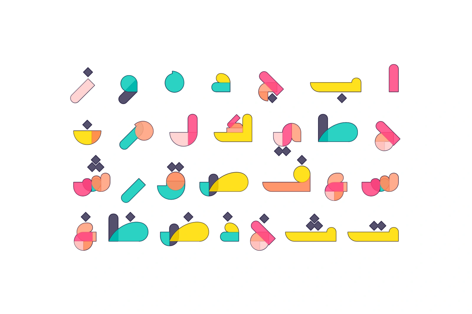 Tashkeel - Arabic Color Font — image 3