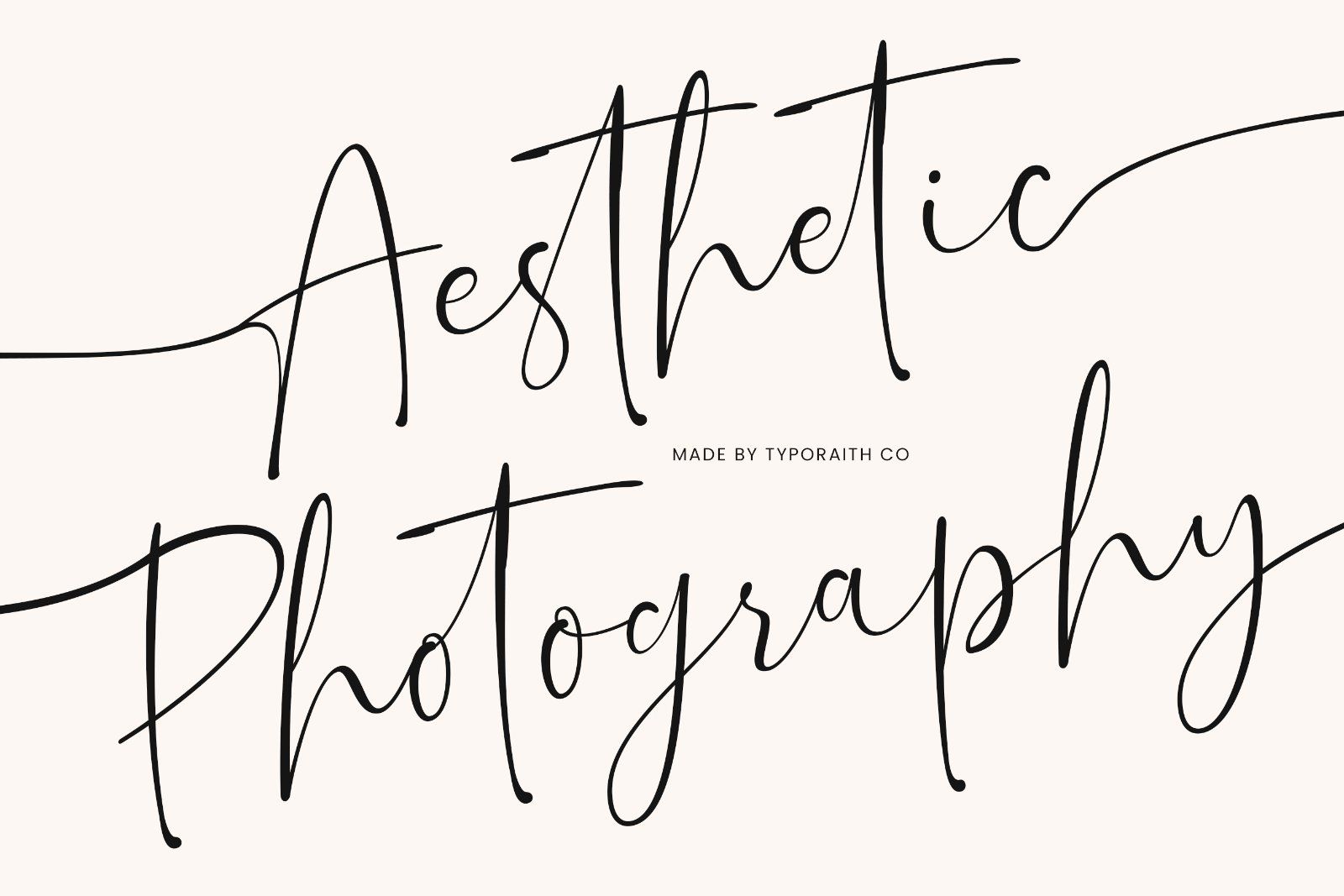 Sastoria | Modern Calligraphy Font