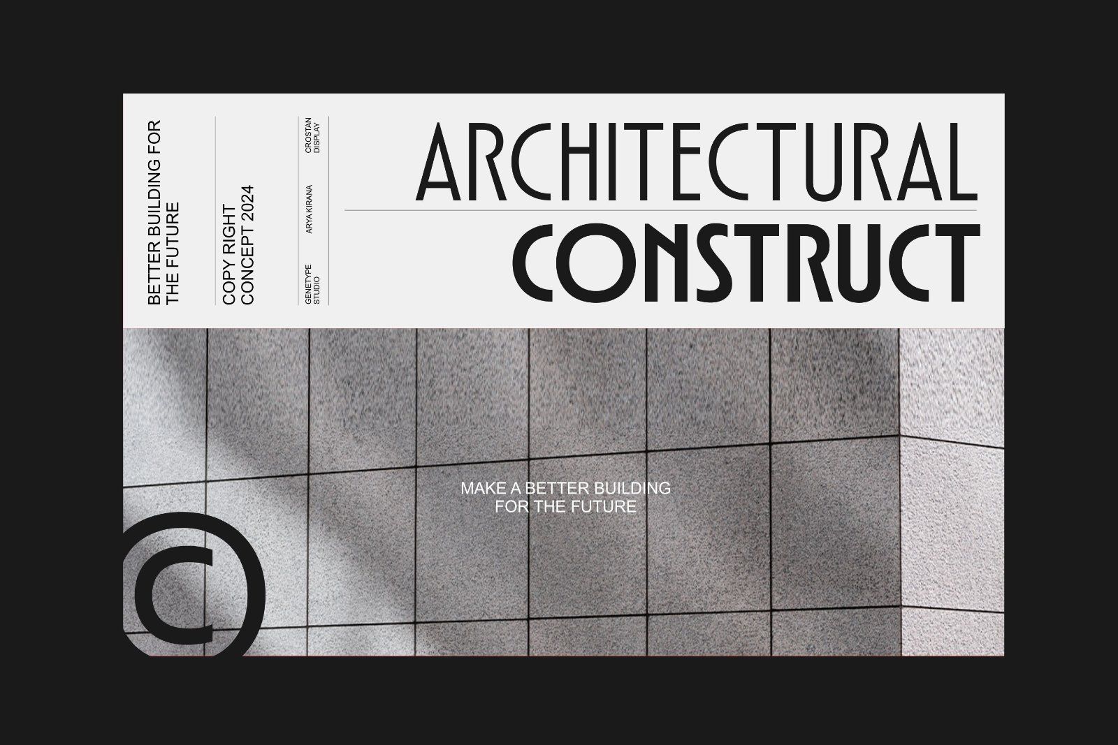 Crostan Modern Display Font