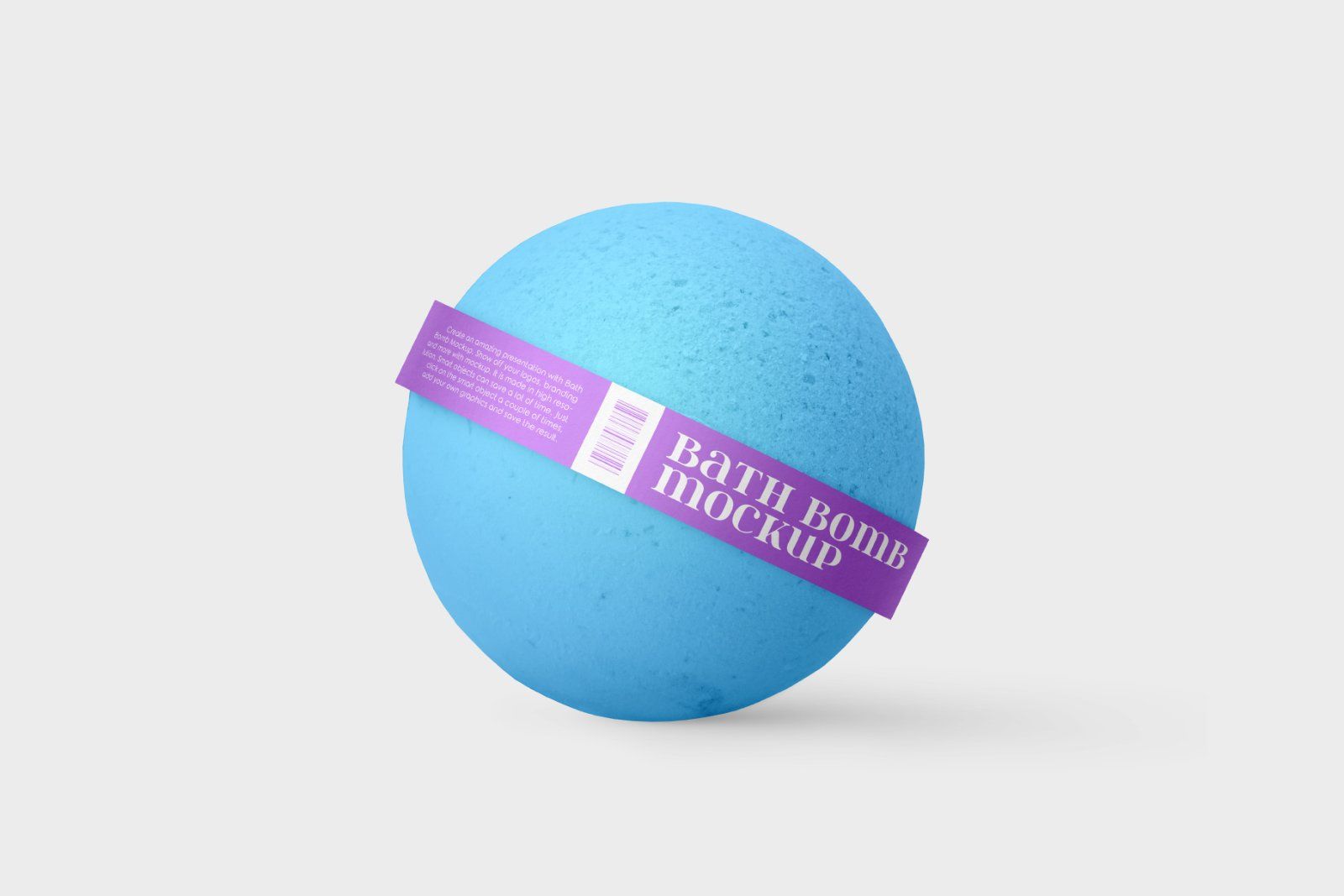 Bath Bomb Mockup Set psd file