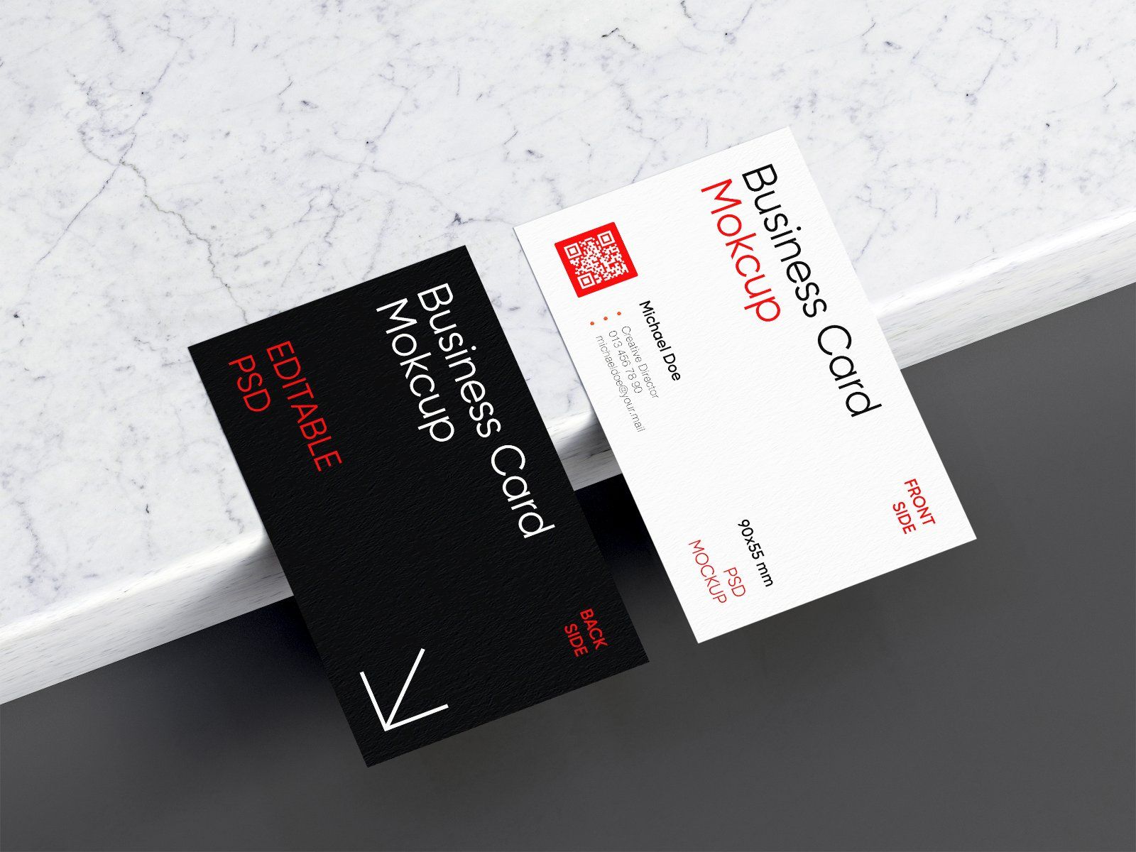 Business Card Mockup Set