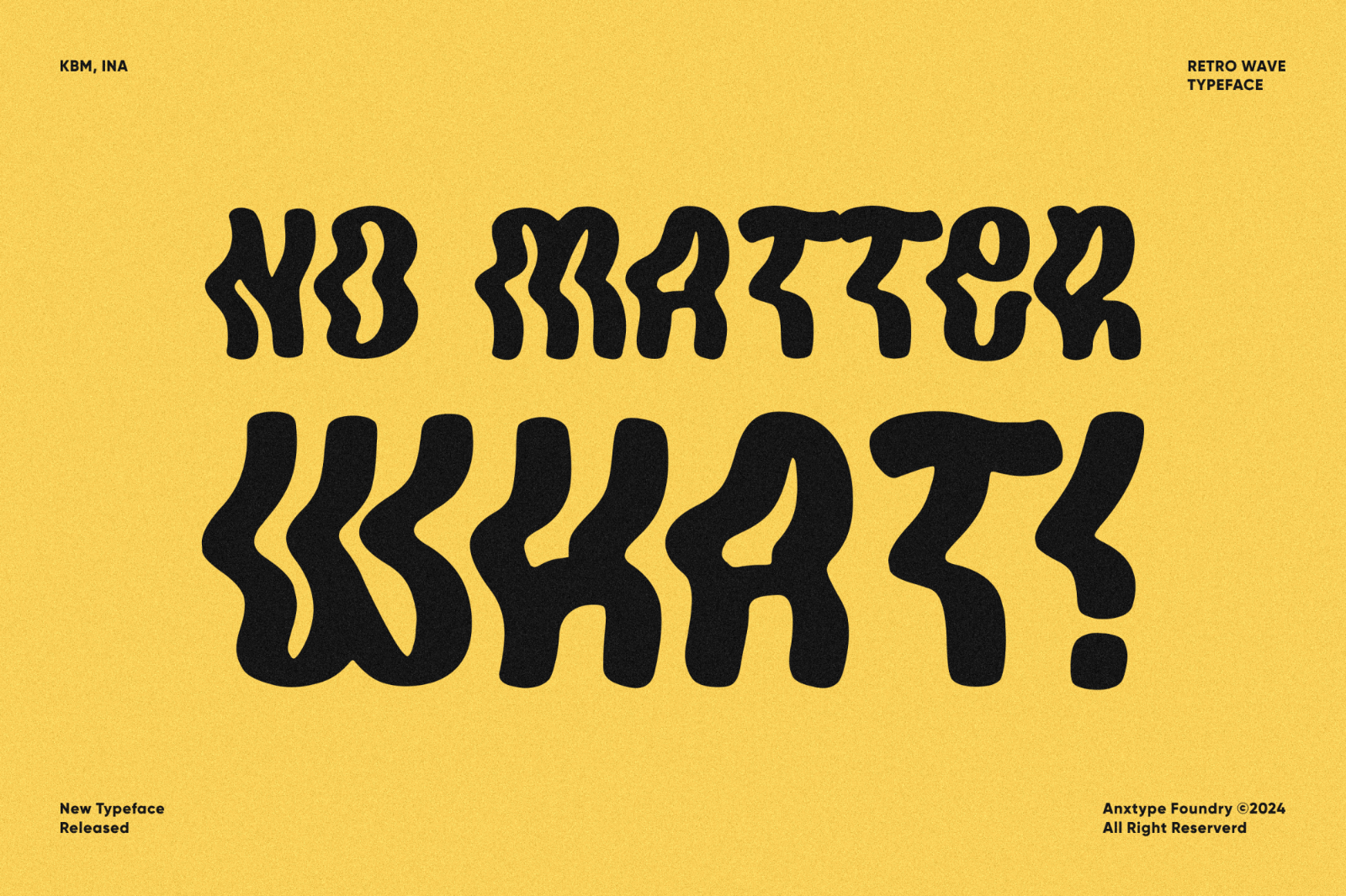 SUPER NINETY - WAVES FONT