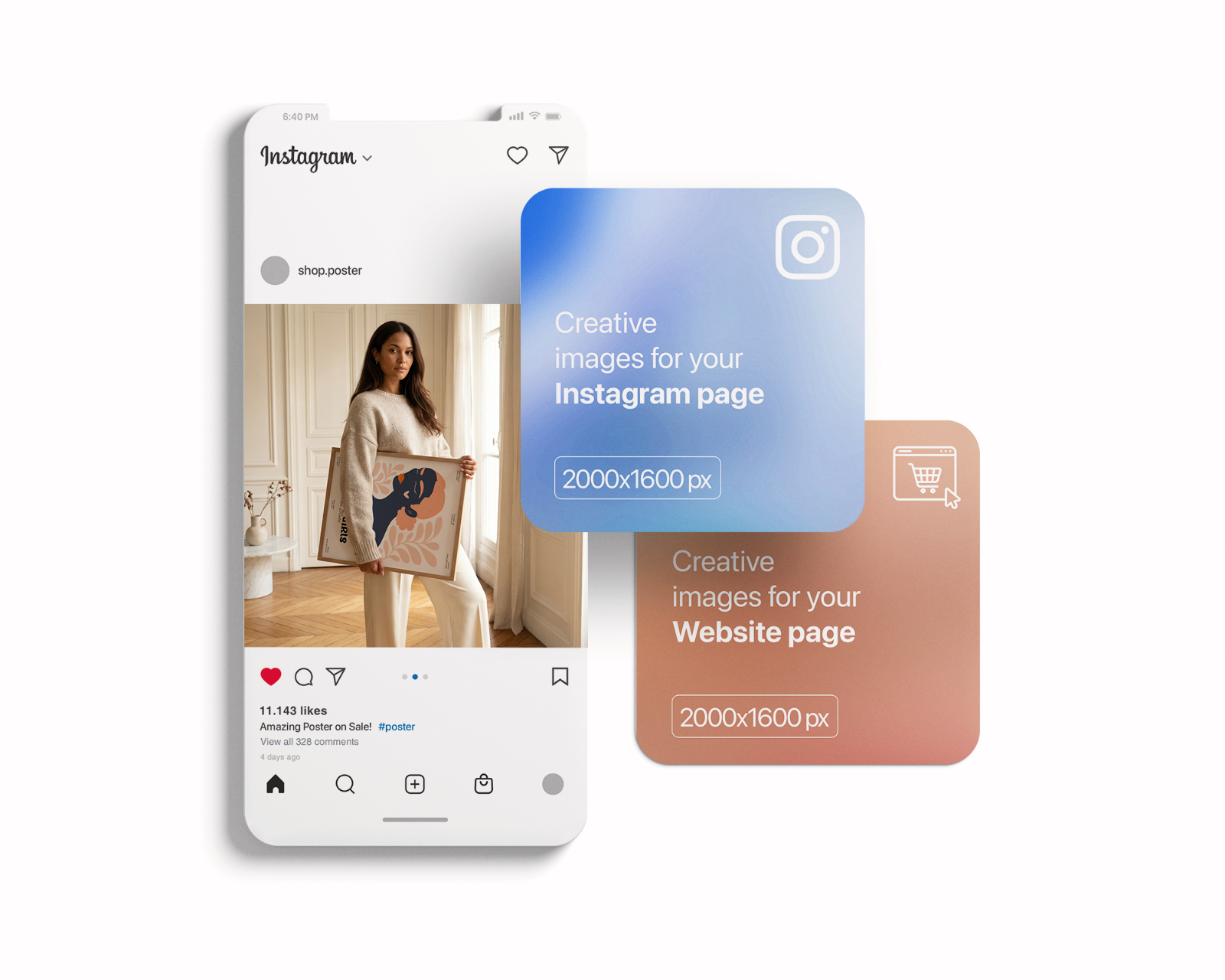 150 Poster Frame Mockup PSD Bundle, Wall Art Display , Din A Ratio