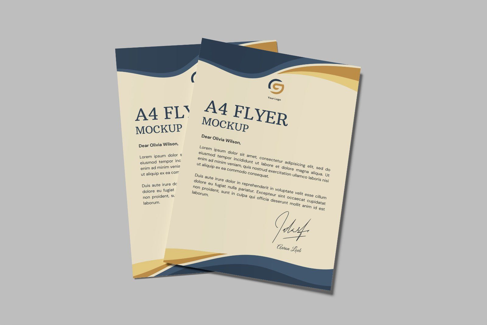 A4 Flyer Mockup — image 4