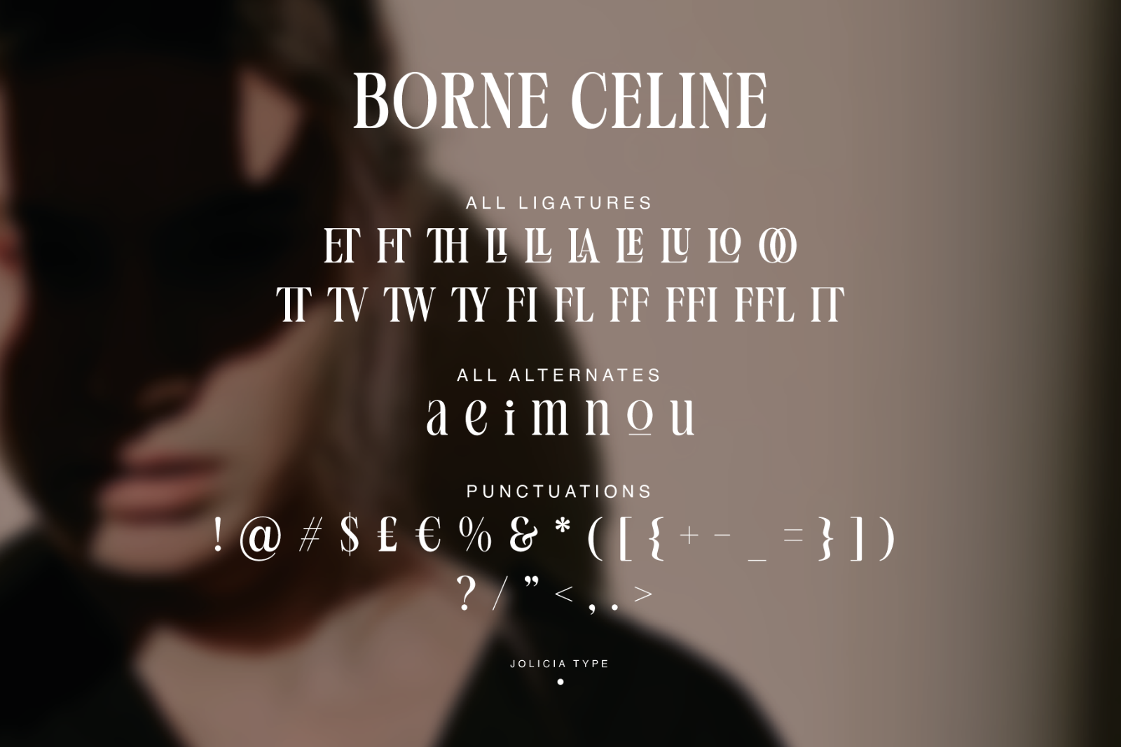 Borne Celine | Modern Display Font — image 4