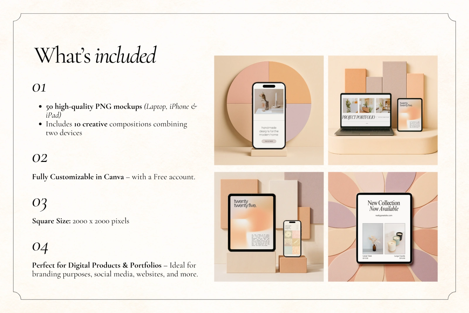50 Digital Devices Canva Mockups — image 3