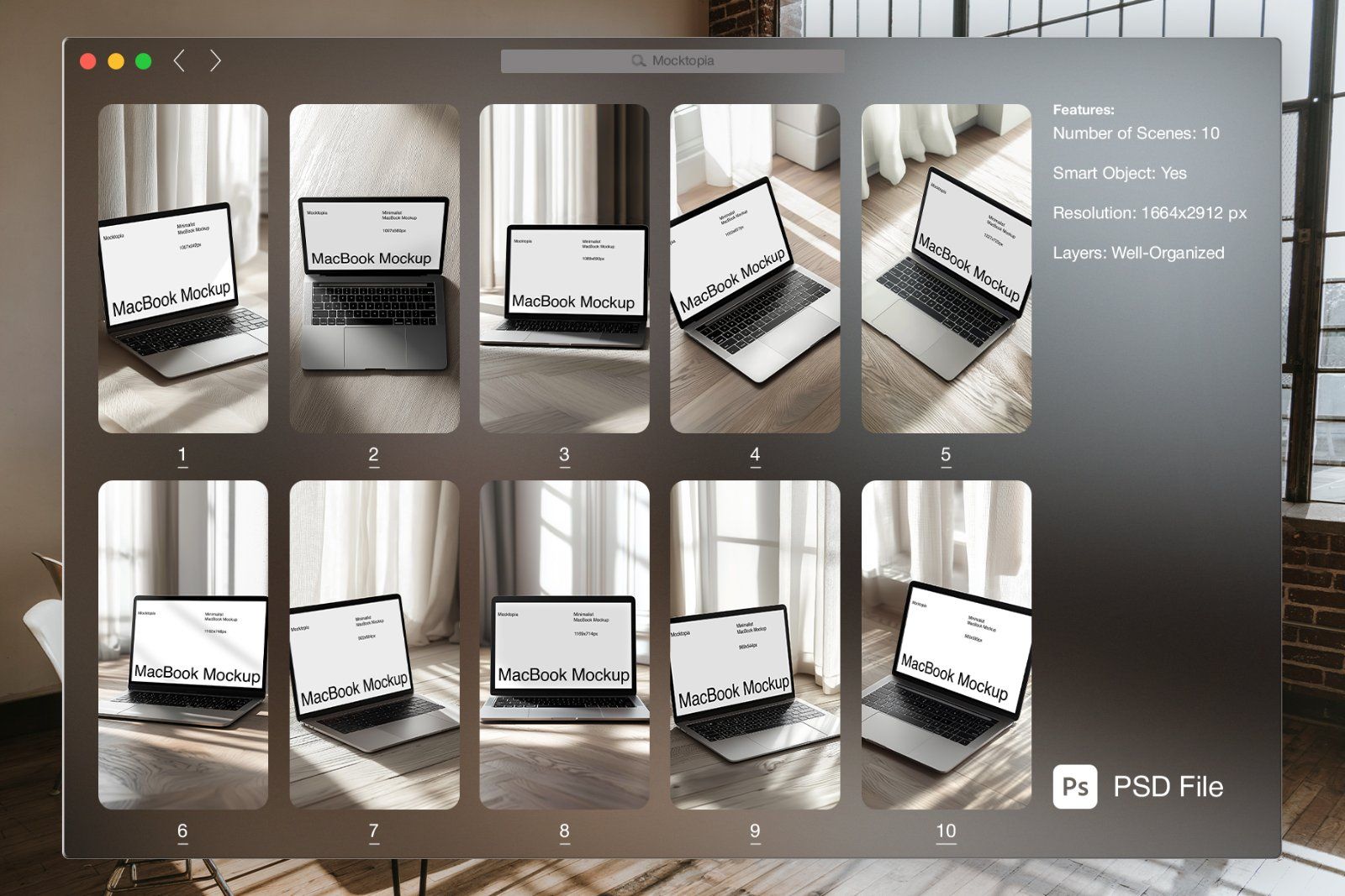 MacBook Mockup Bundle