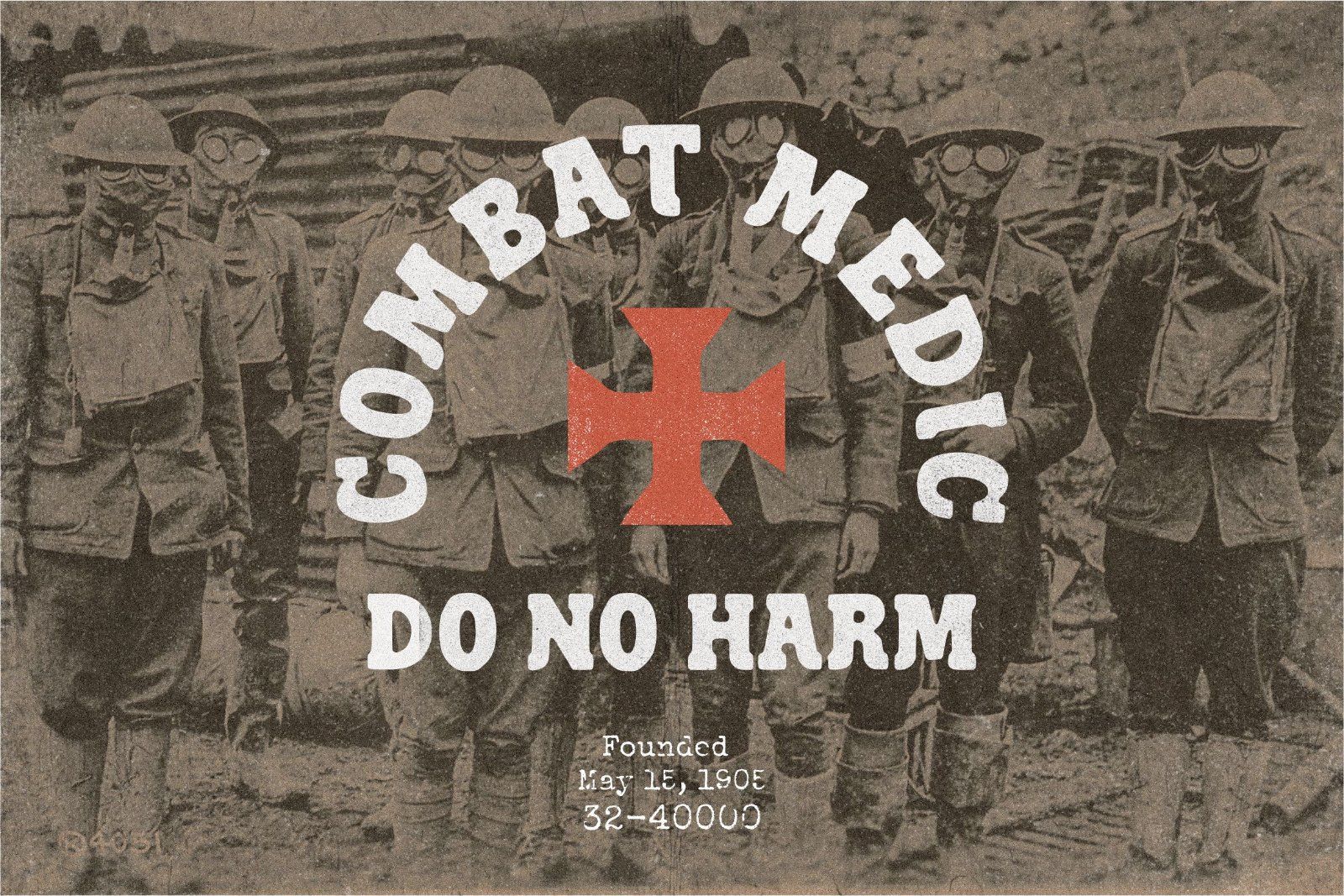 Troops Retro Typeface