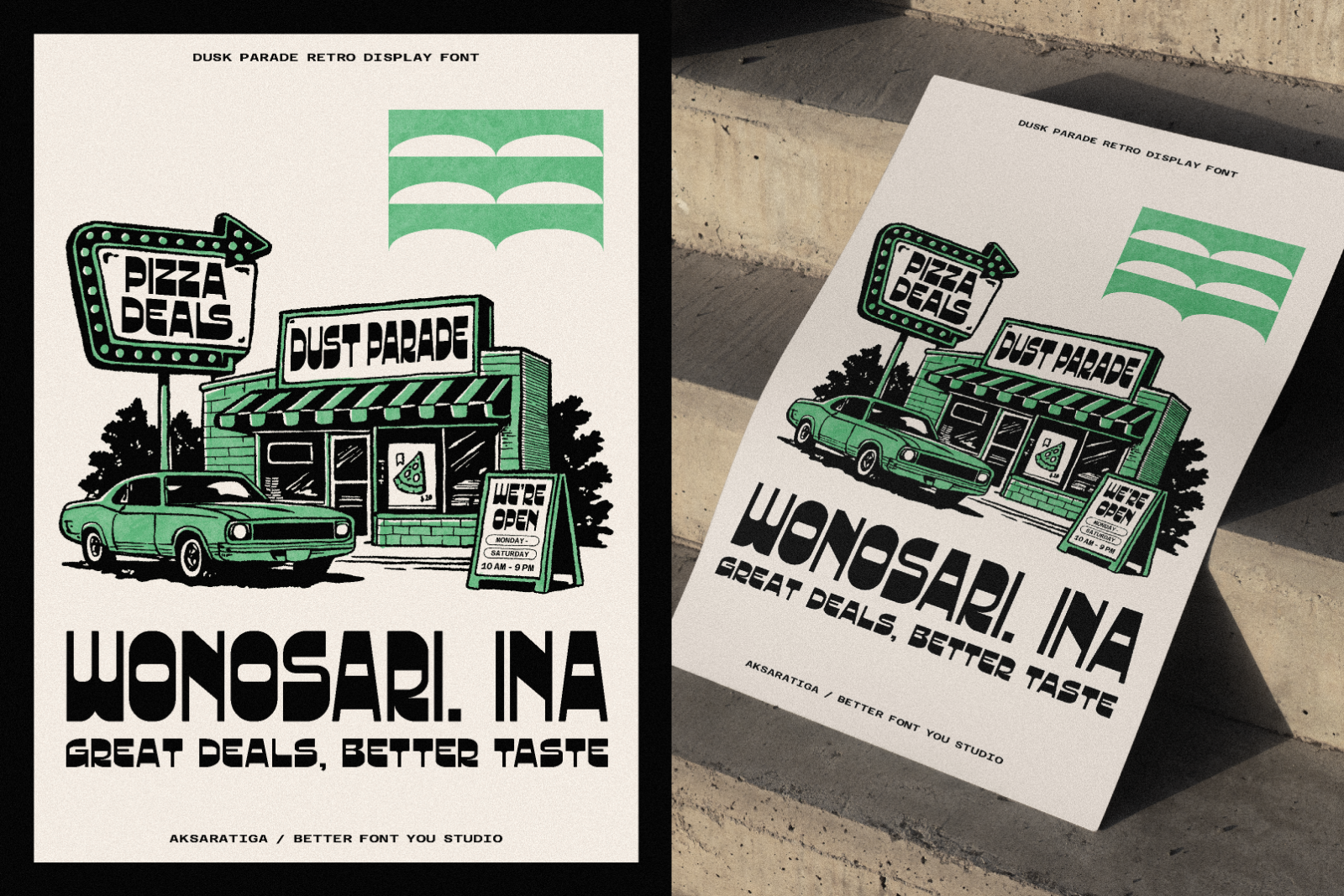 Dust Parade - Retro Display Font — image 4