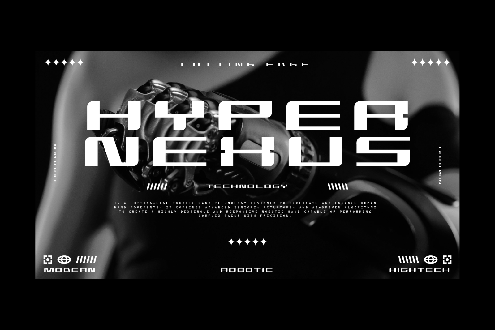 Brixer - Futuristic Display Font — image 4