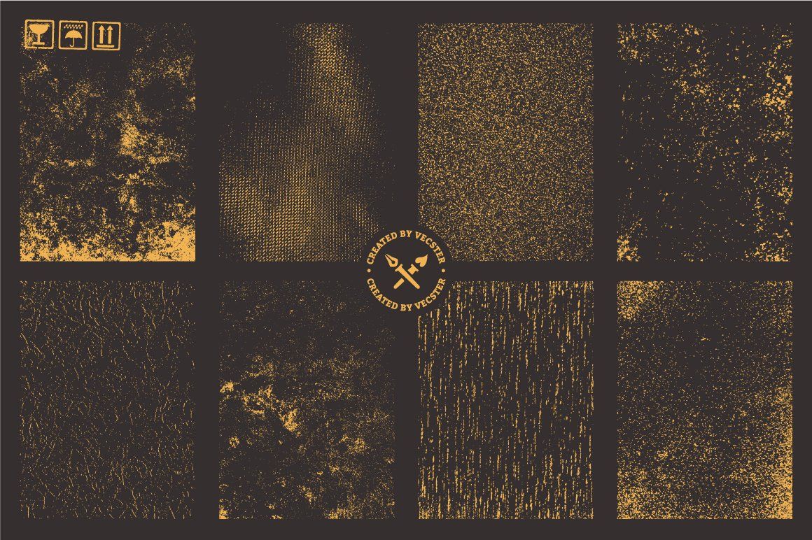 Grunge Textures Vector Pack