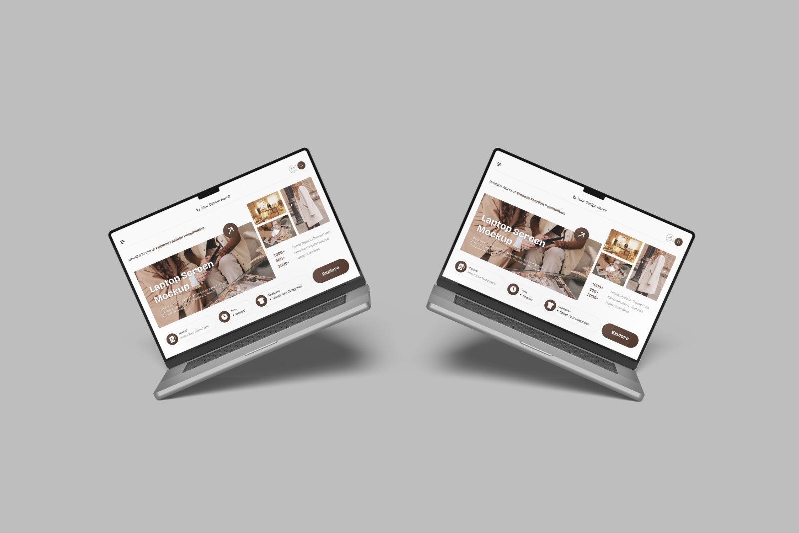 Laptop Mockup — image 4