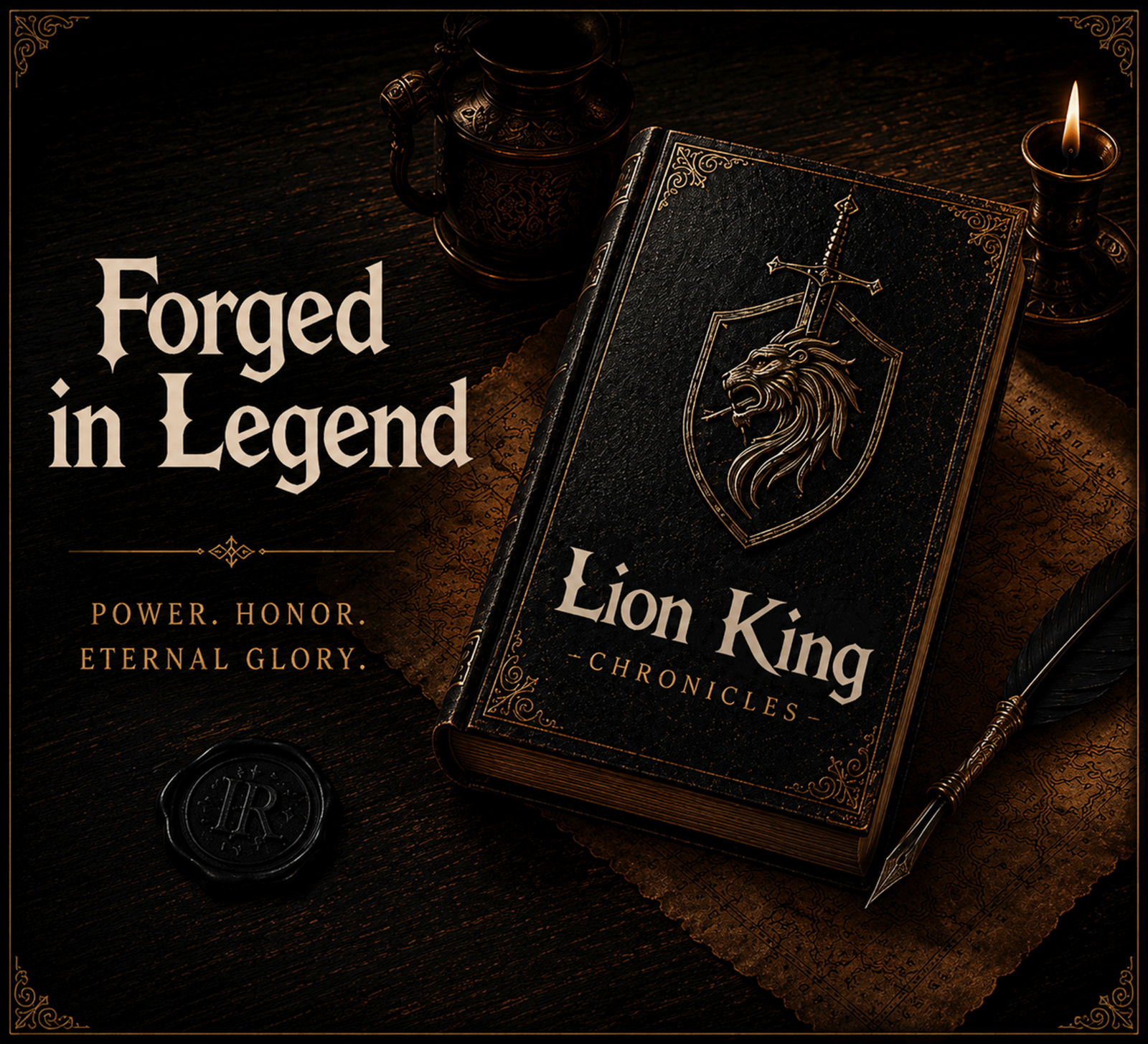 Iron Realm – Modern Fantasy Serif Font — image 3