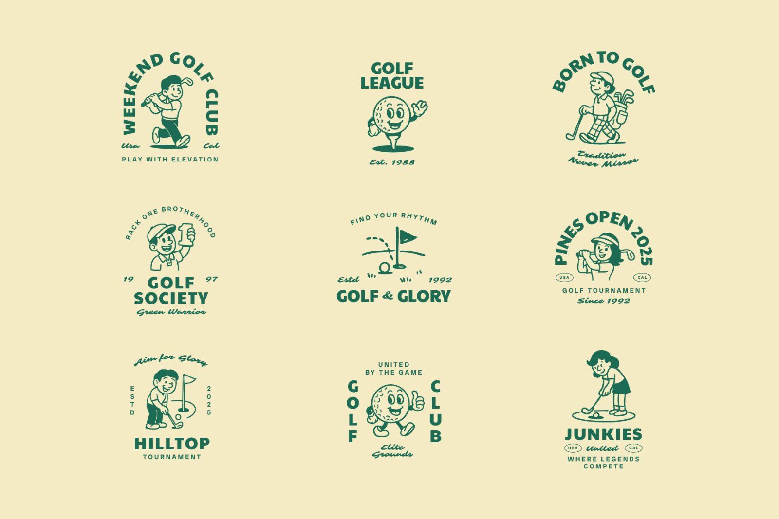 Golf Mascot Graphic — image 3