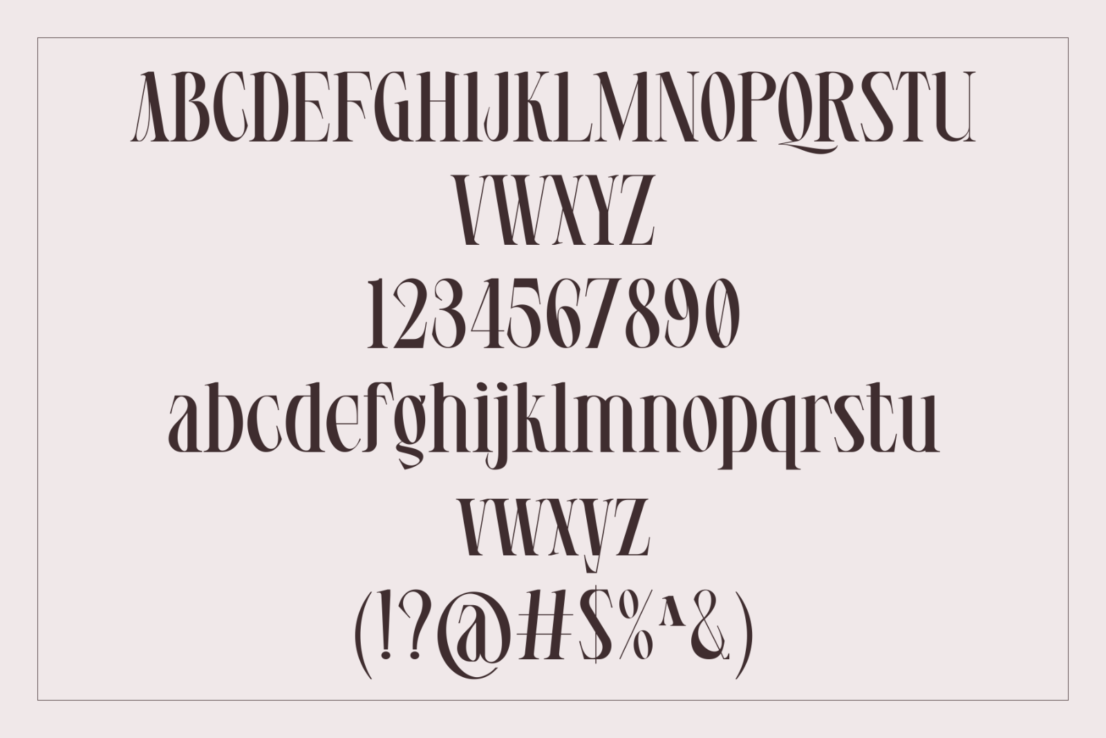 Wolves - Font