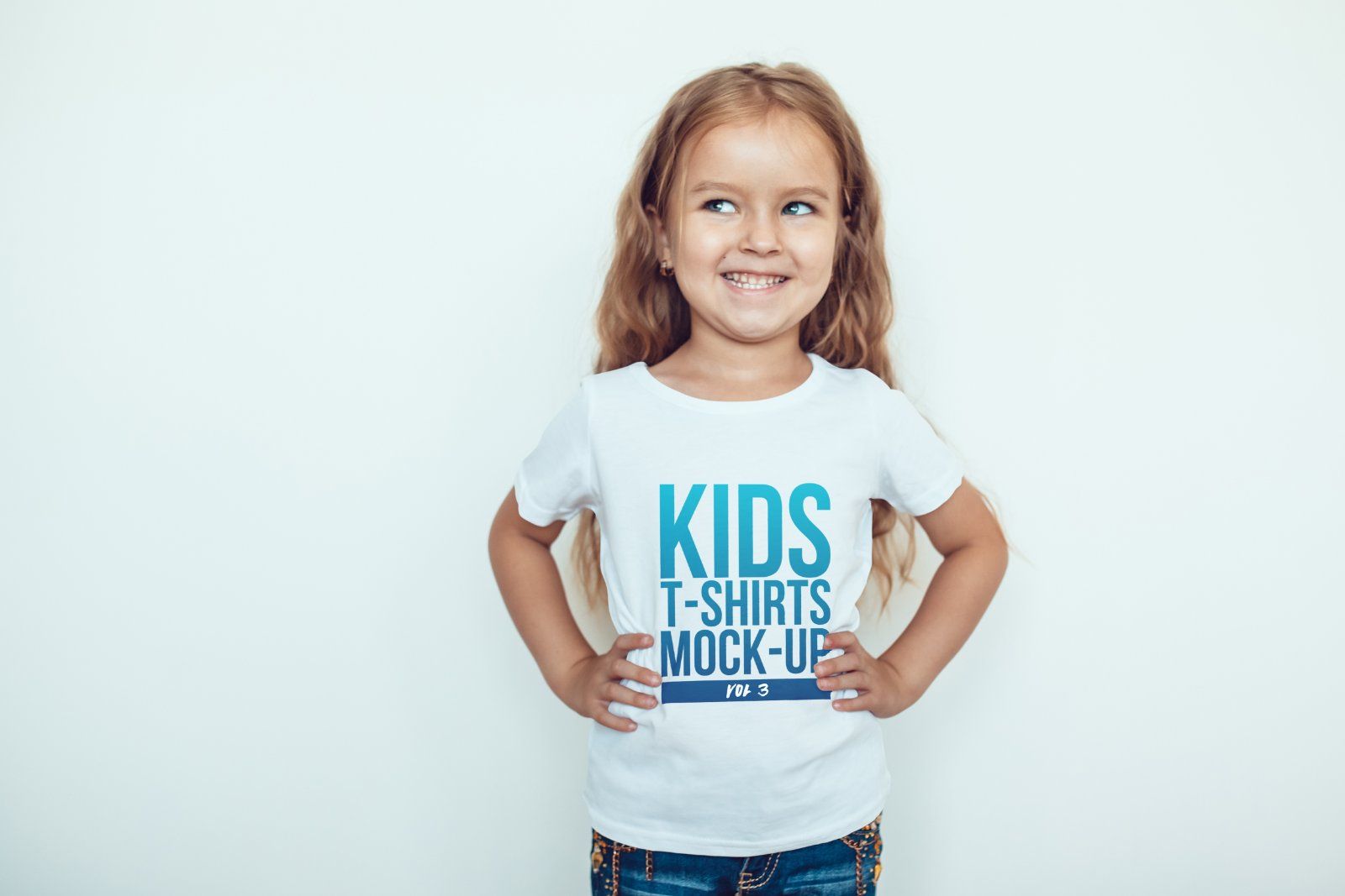 Kids T-Shirt Mock-Up Vol 3