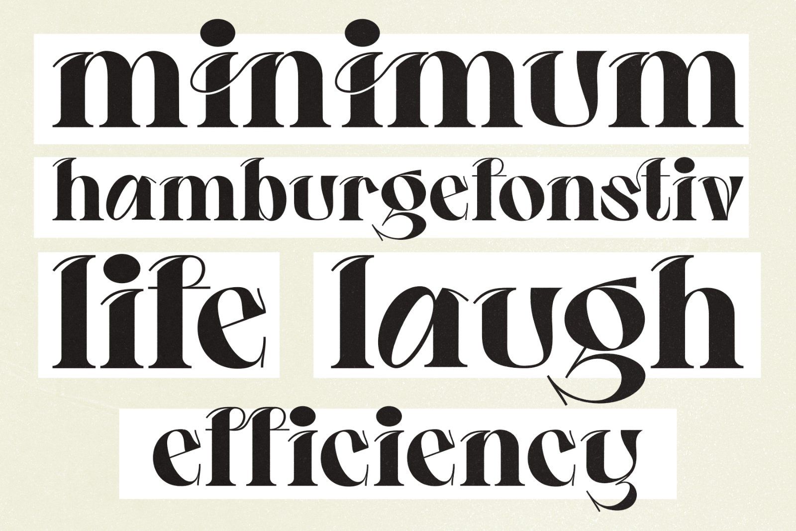 Poison Display Font