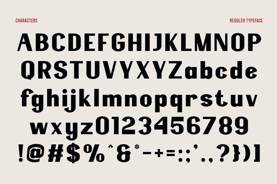 Montrak – Condensed Sans Typeface Font — image 3