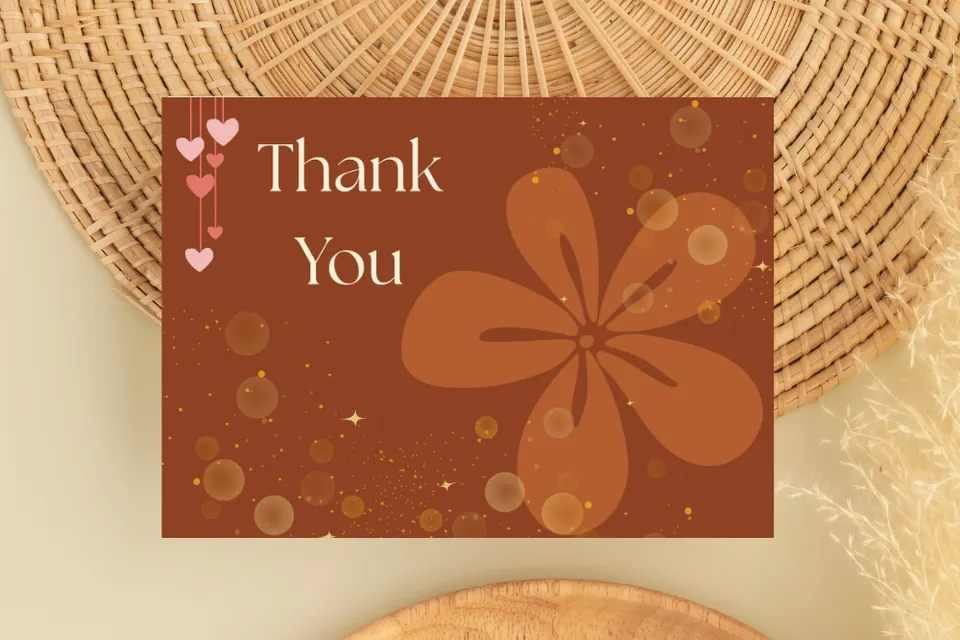 Premium Thank You Card Template
