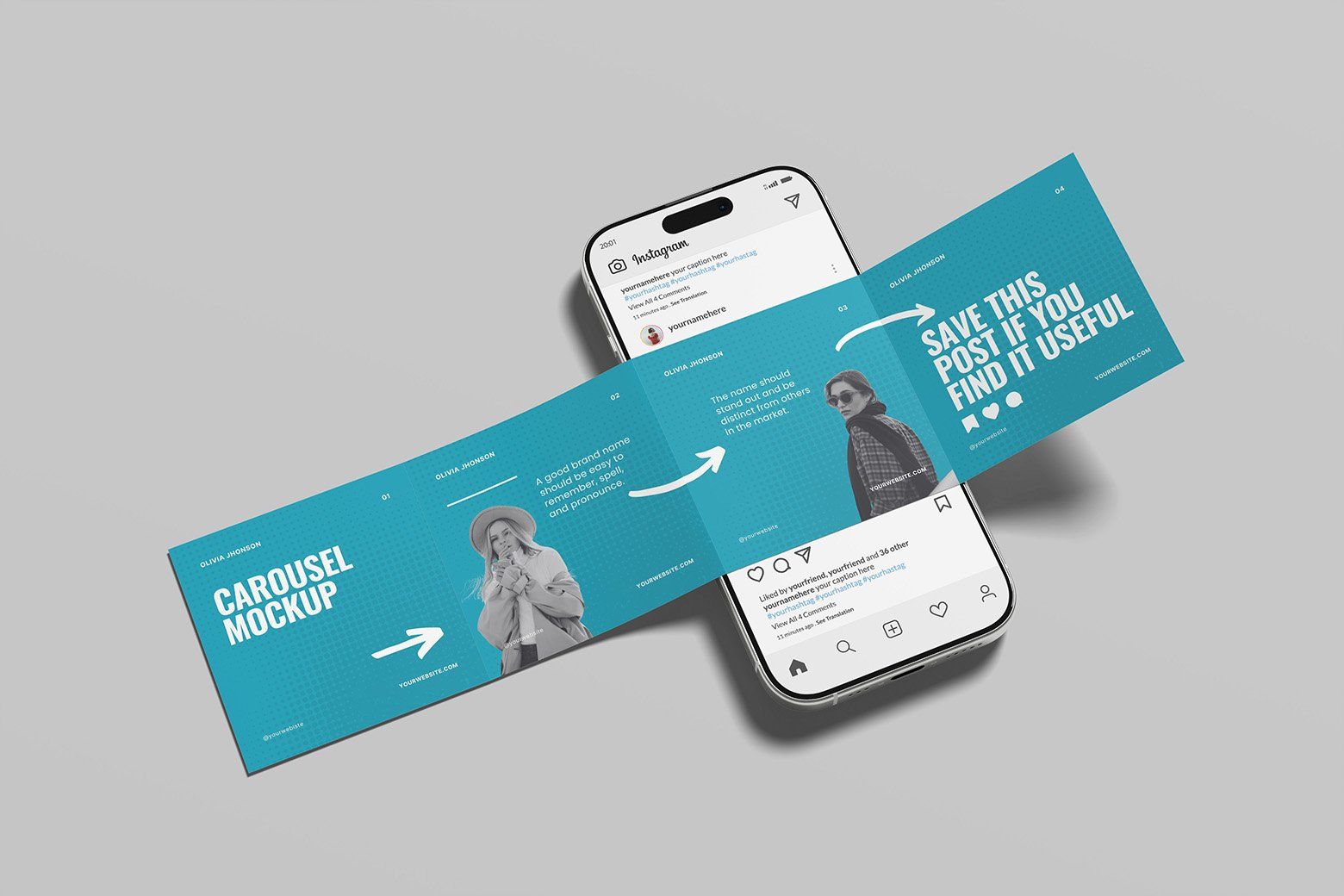 Carousel Mockup