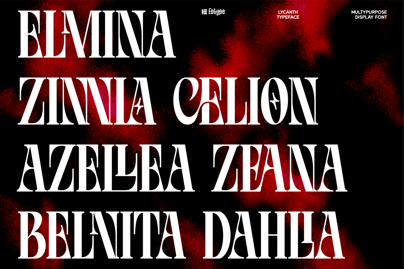 LYCANTH - Dramatic Serif Display Typeface — image 3