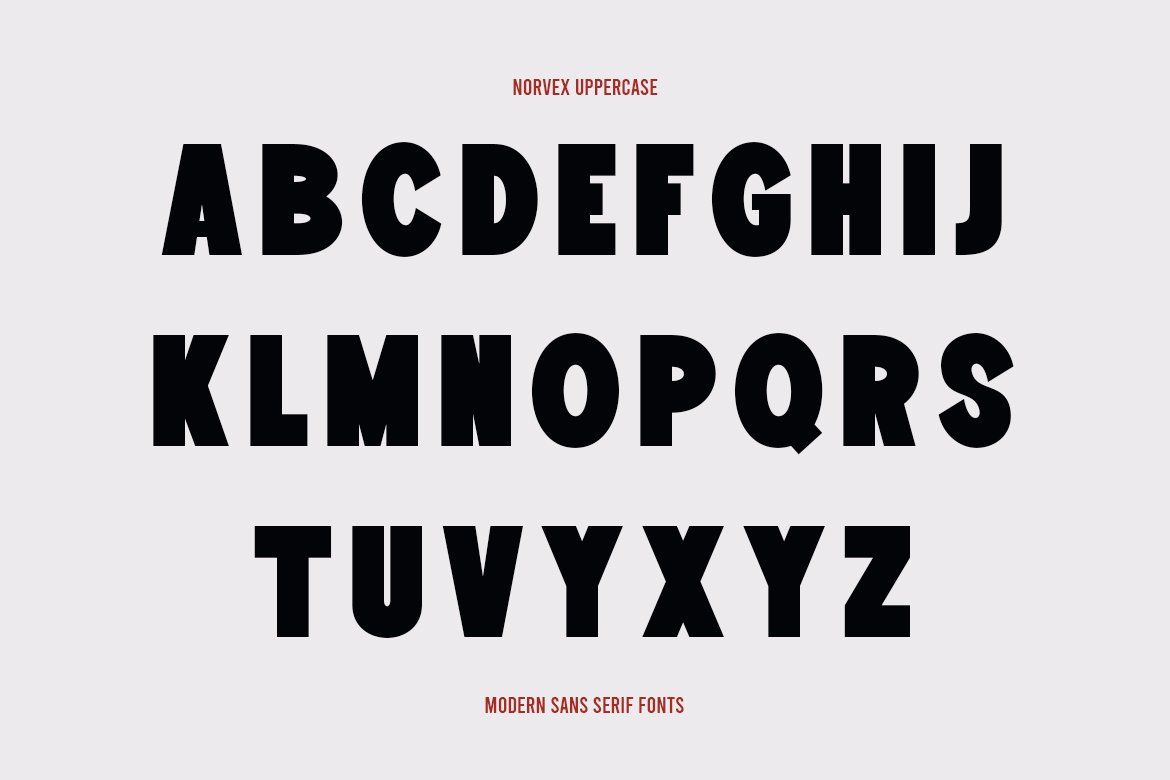 Norvex – Modern Sans Serif Font — image 3