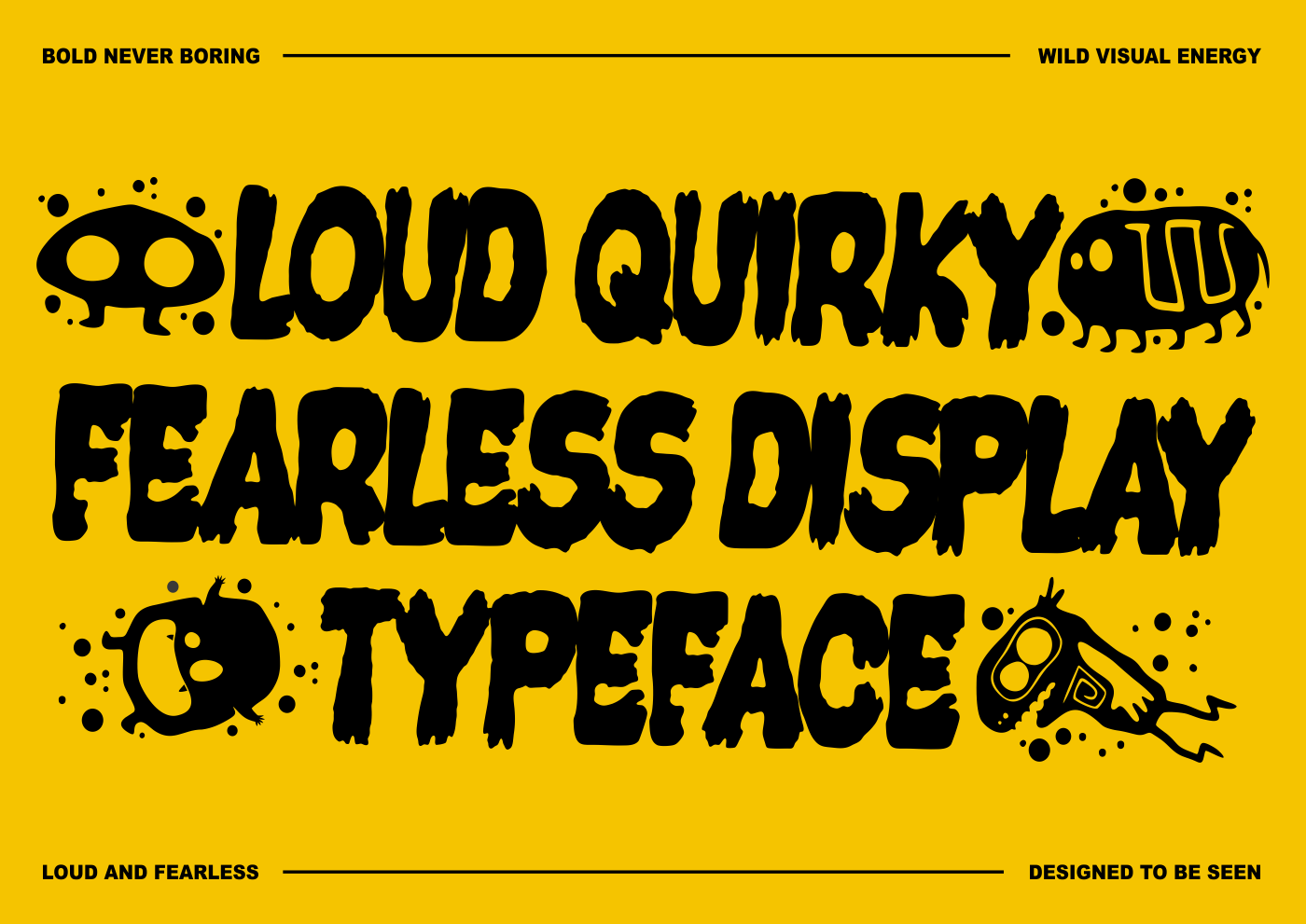 Secoy Xecore - Font Decorative Display Bold