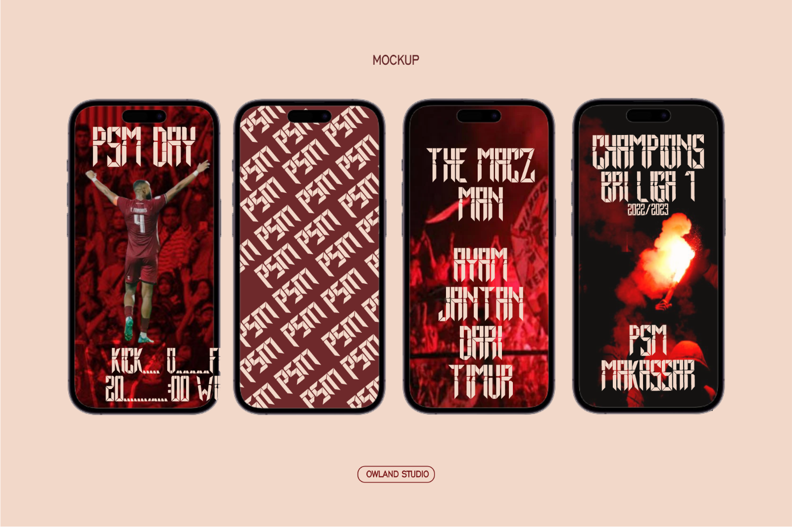 EWAKO MAKASSAR - ARMY, STENCIL, OLD SCHOOL FONT