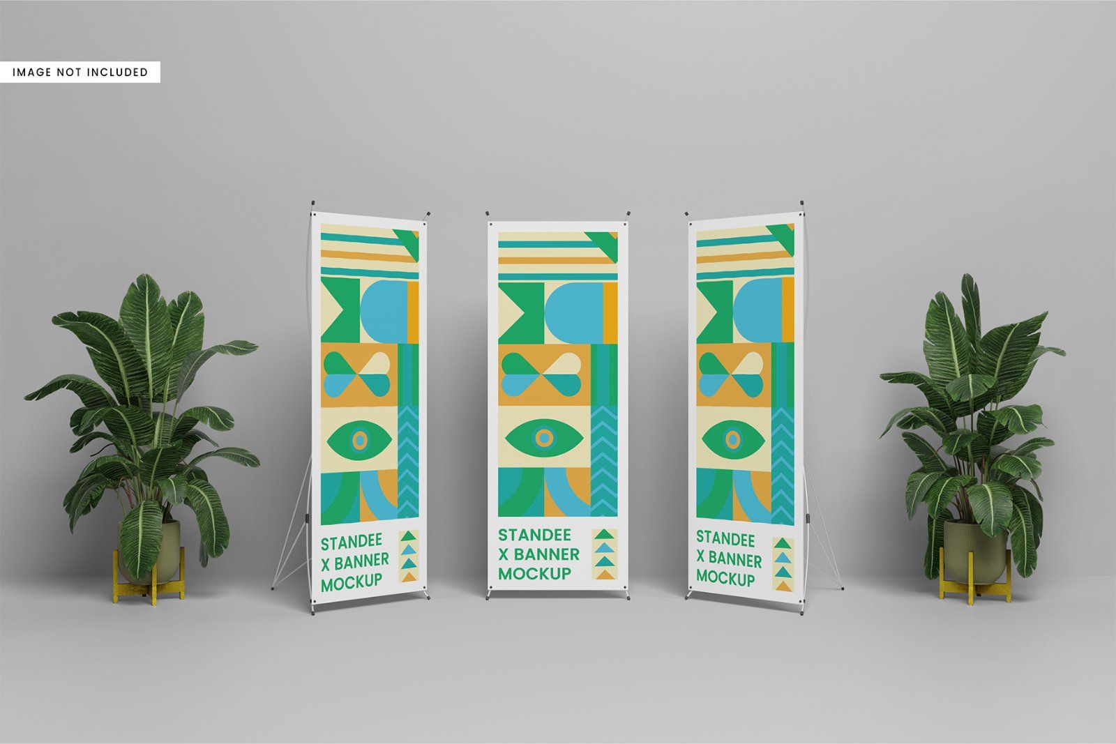 Standee X Banner Mockup — image 3