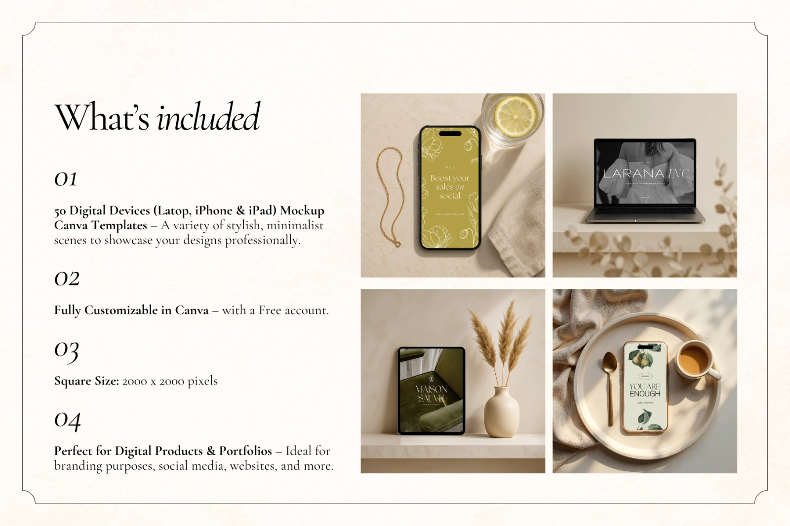 50 Digital Device Mockups Canva — image 4