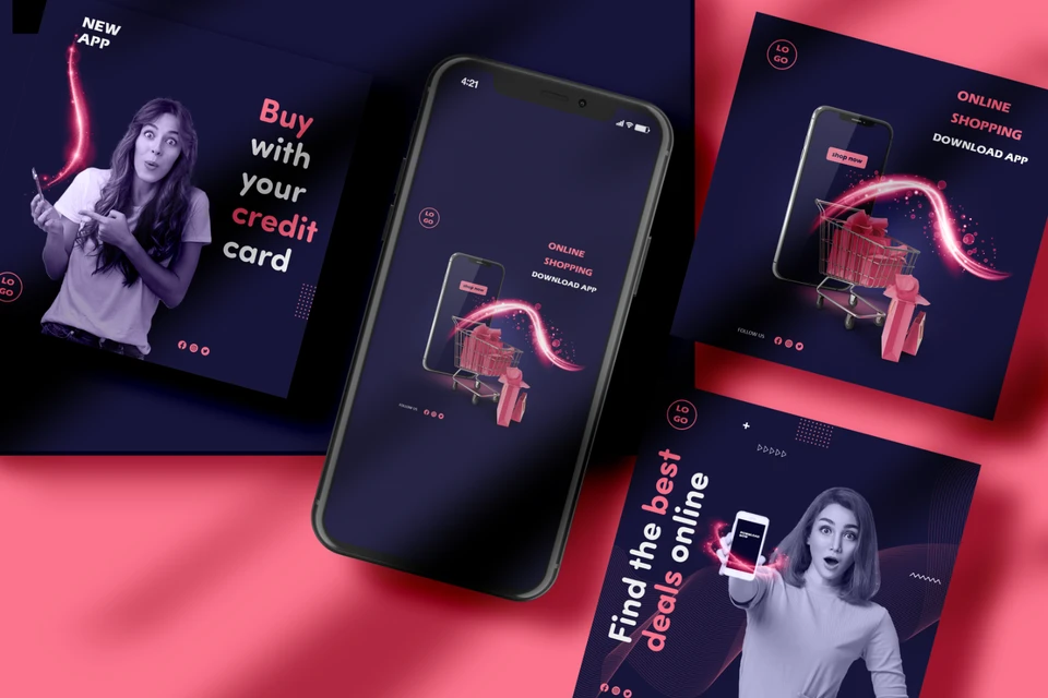 Online Shopping-APP-Social Media Template-025-22