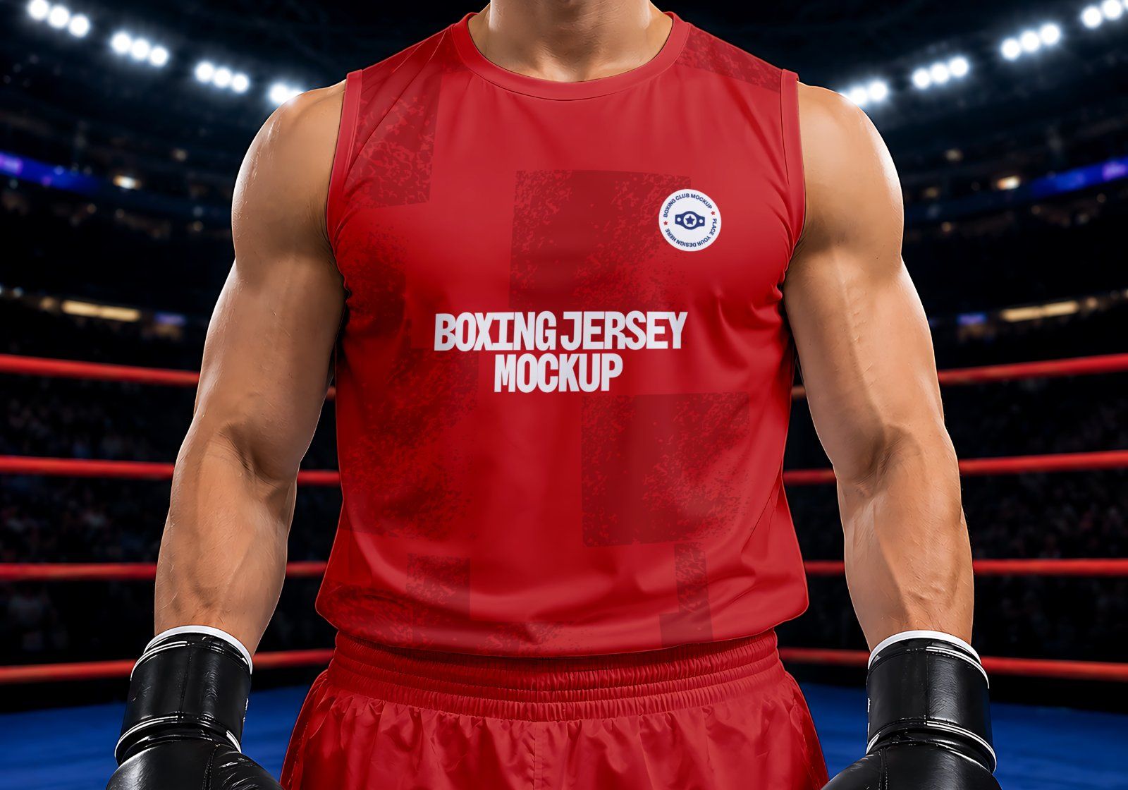 Ultimate Boxing Match Branding Mockup Bundle – 15 Premium PSD Scenes for Combat Sports & Athletic Id
