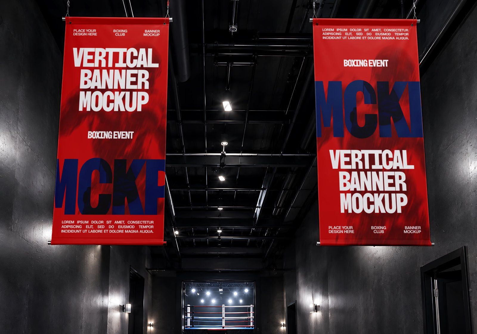 Ultimate Boxing Match Branding Mockup Bundle – 15 Premium PSD Scenes for Combat Sports & Athletic Id