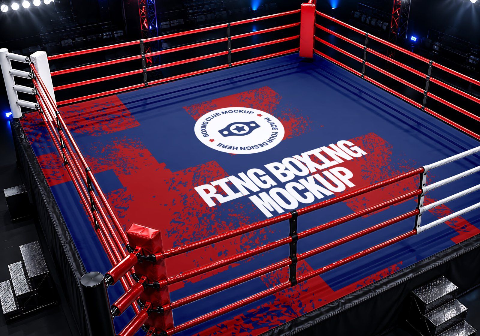 Ultimate Boxing Match Branding Mockup Bundle – 15 Premium PSD Scenes for Combat Sports & Athletic Id