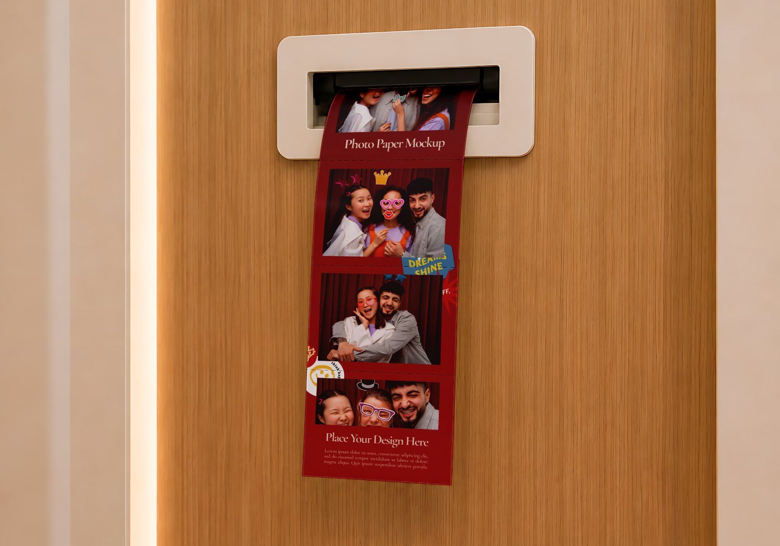 Premium Photo Box Rental Mockup Bundle – 15 Gen-Z PSD Scenes for Photobox Strips, Curtain Booths