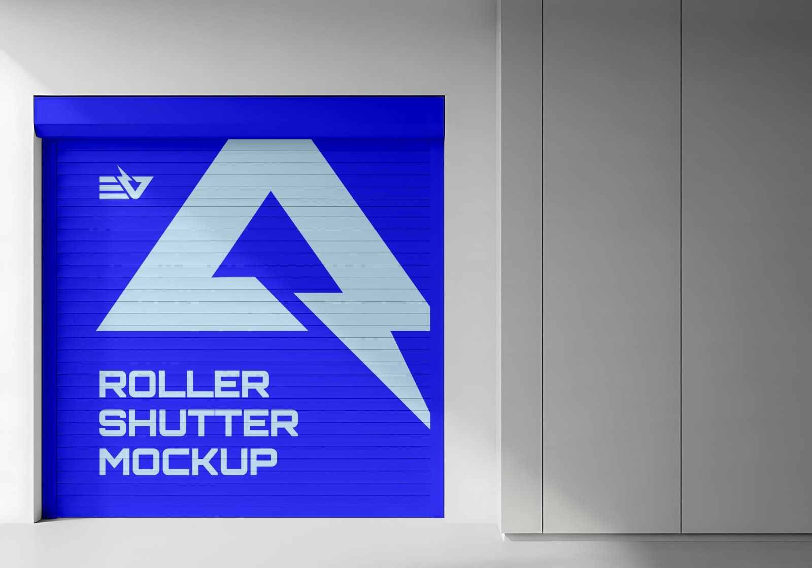 Premium Electric Vehicle Garage Mockup - 15 PSD File