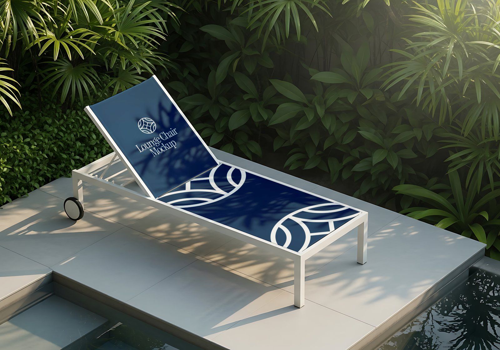 Premium Branding Blue Hotel Mockup